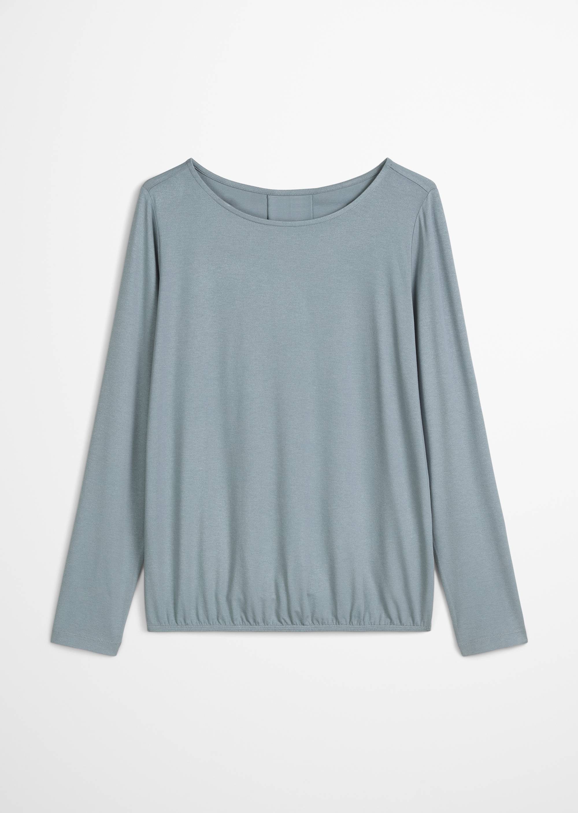 Kurzarmhemd Jersey Blouses Longsleeve