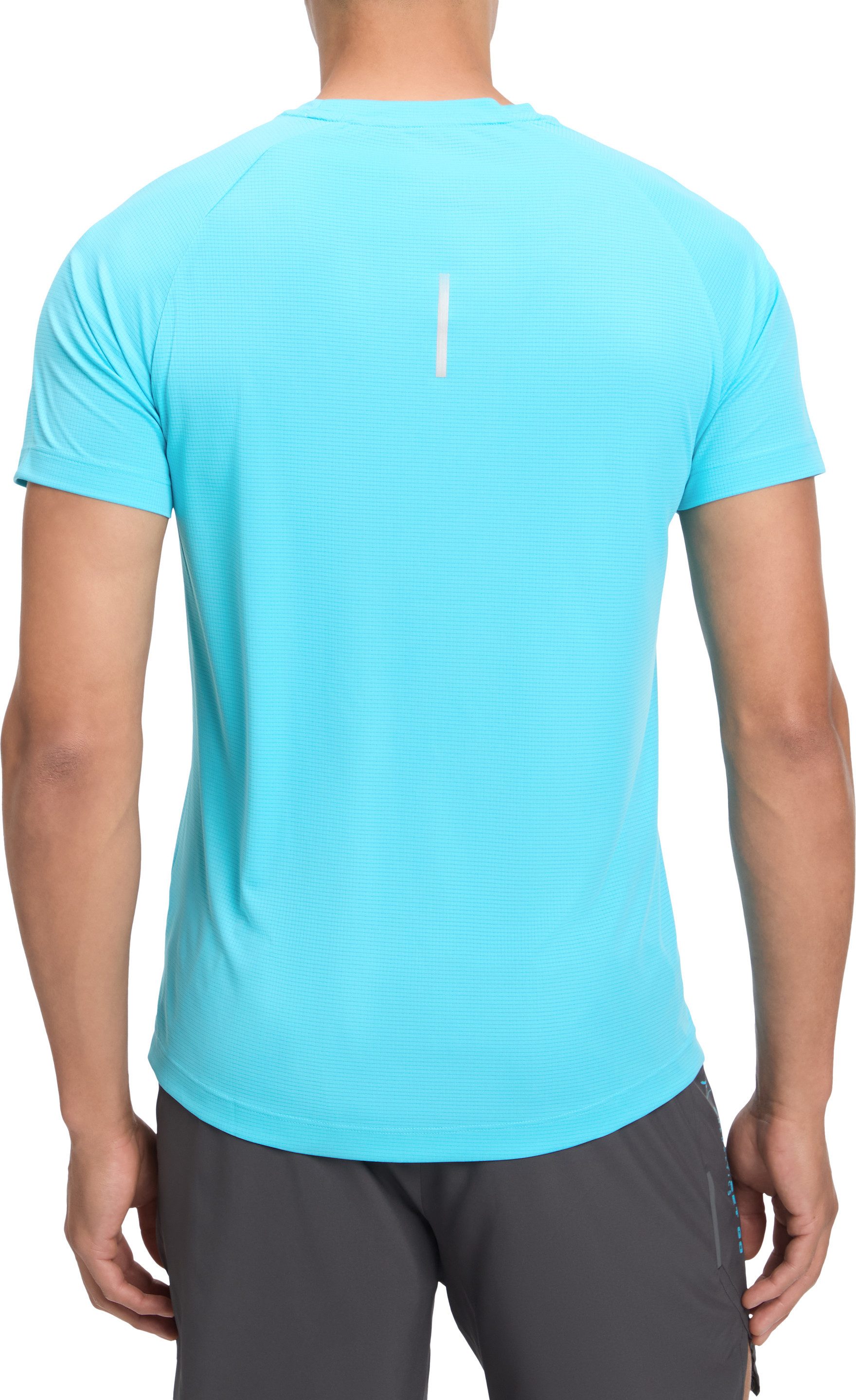 Energetics Laufshirt HE.-T-SHIRT STEFAN SHORT SLEEVE M mit kurzen Ärmeln, Loose Fit, aus Polyester