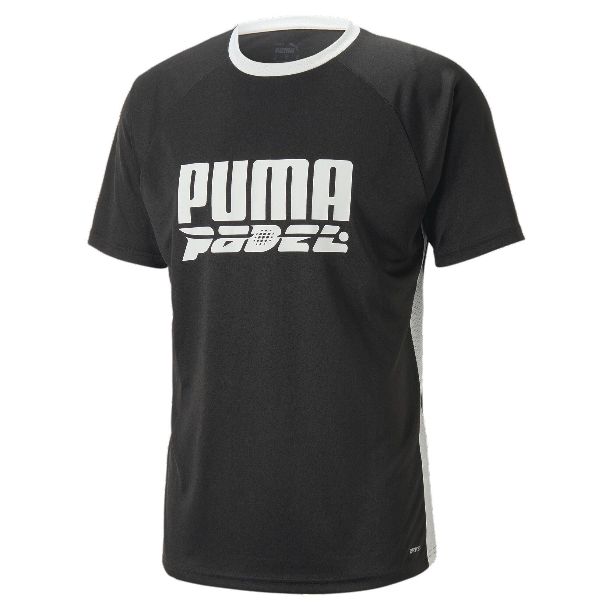 PUMA Trainingsshirt teamLIGA Padel Logo T-Shirt Herren Black