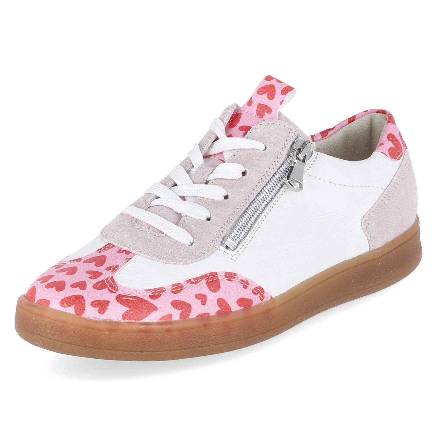 Waldläufer Waldläufer 704002-300/264 Damen Leder & Textil rosa Schnürschuh