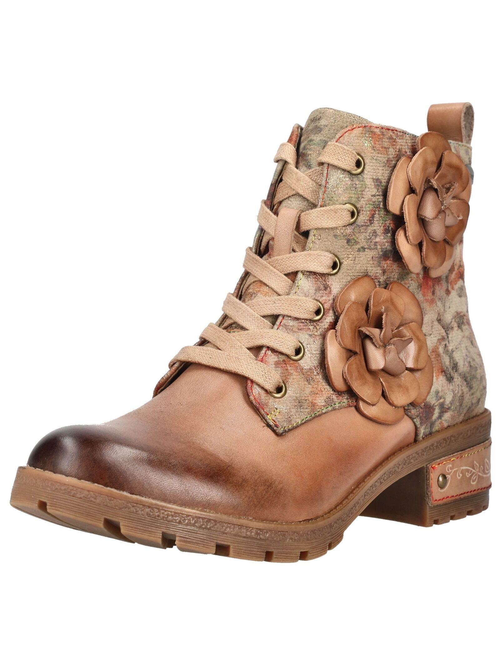 LAURA VITA LAURA VITA Stiefelette Leder/Textil Schnürstiefelette