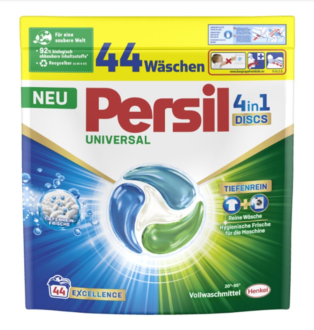 Persil Persil Discs 4 in 1 Universal 44 Stück Vollwaschmittel Vollwaschmittel (44-St)