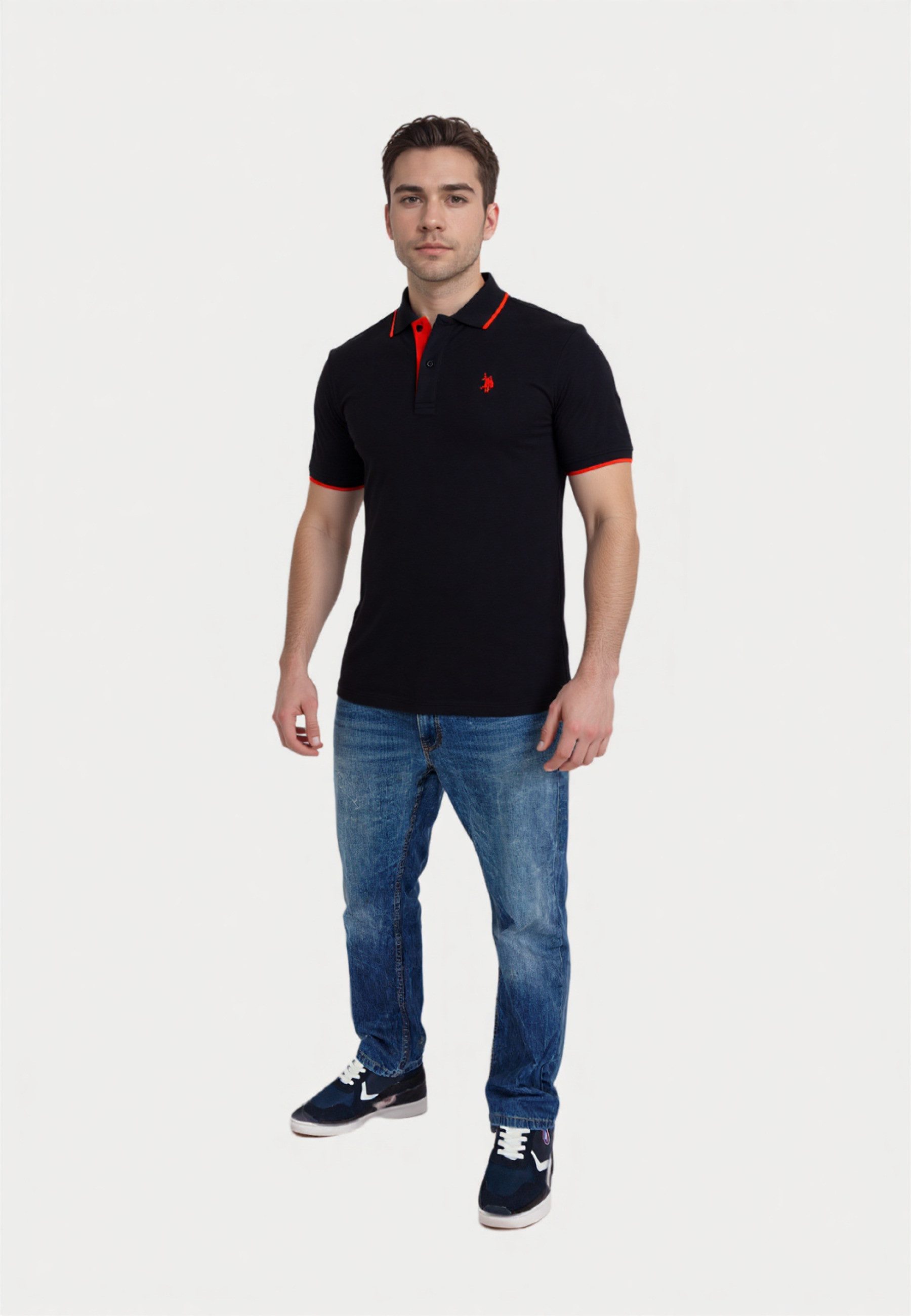 U.S. Polo Assn. Poloshirt Poloshirt Shortsleeve Fashion (1-tlg., 1)