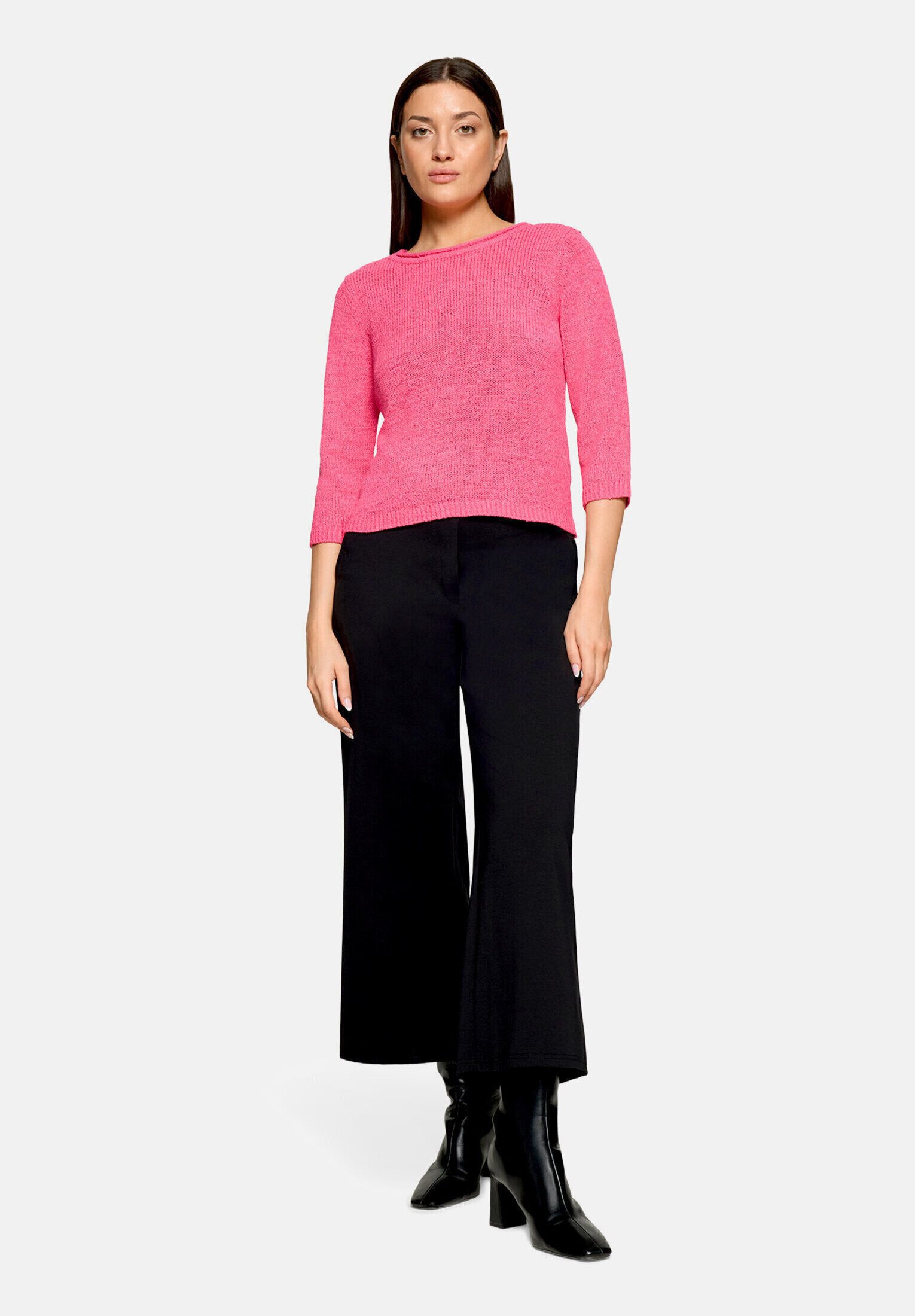 Betty Barclay Strickpullover Damen mit 3/4 Arm (1-tlg)