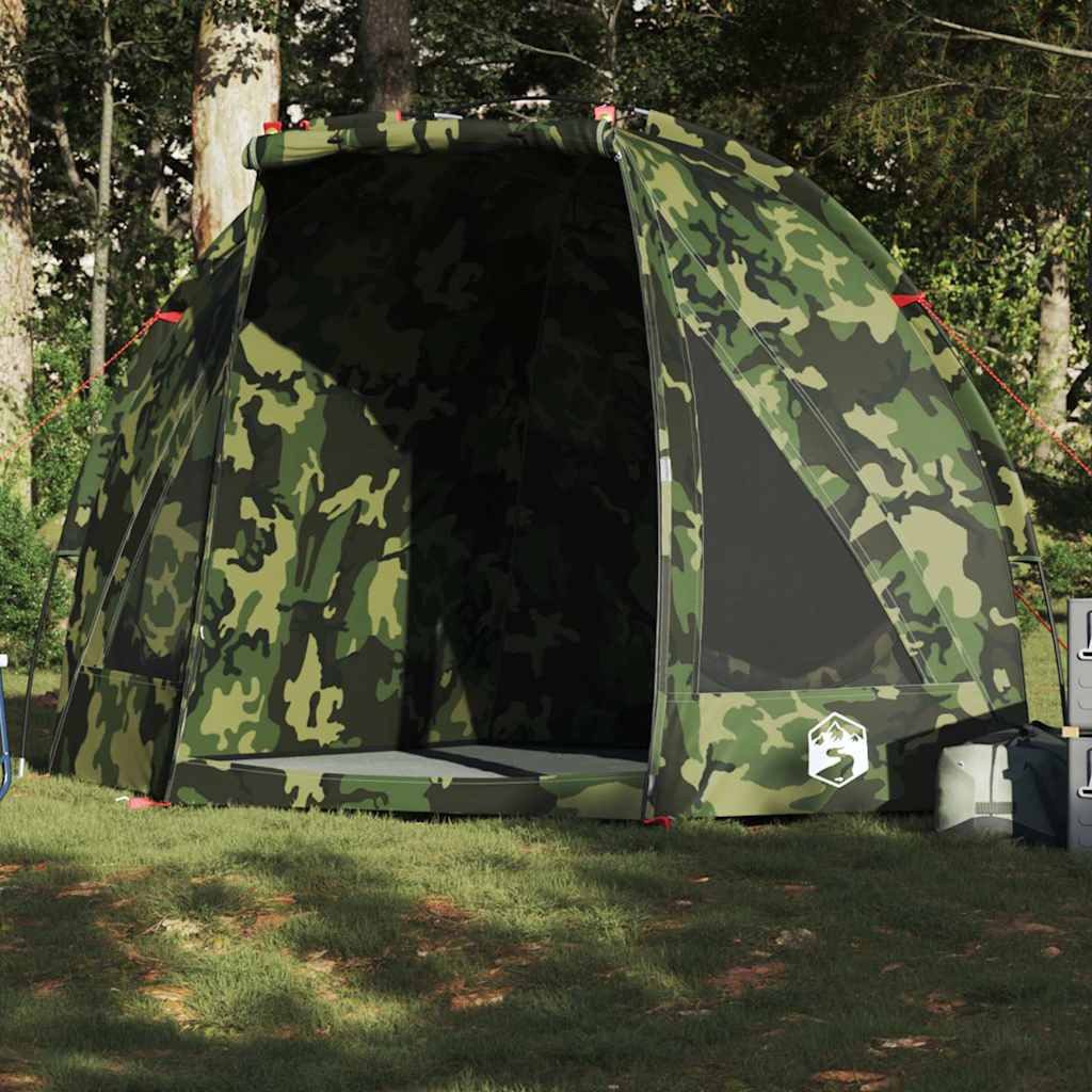 Angelzelt Campingzelt 210x170x125 cm Tarnung