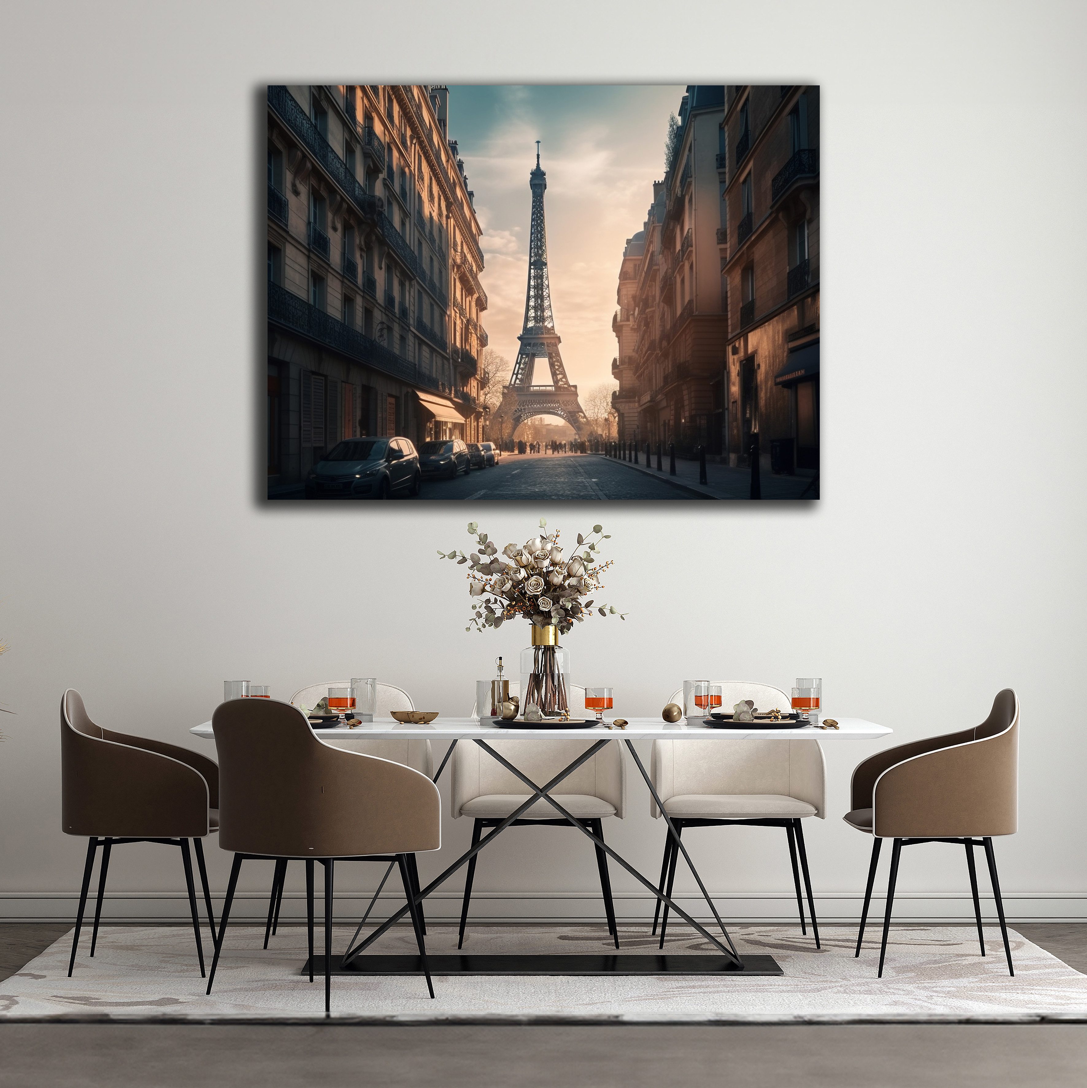 DARO Design Leinwandbild Modern Abstrakt Wandbilder günstig online kaufen