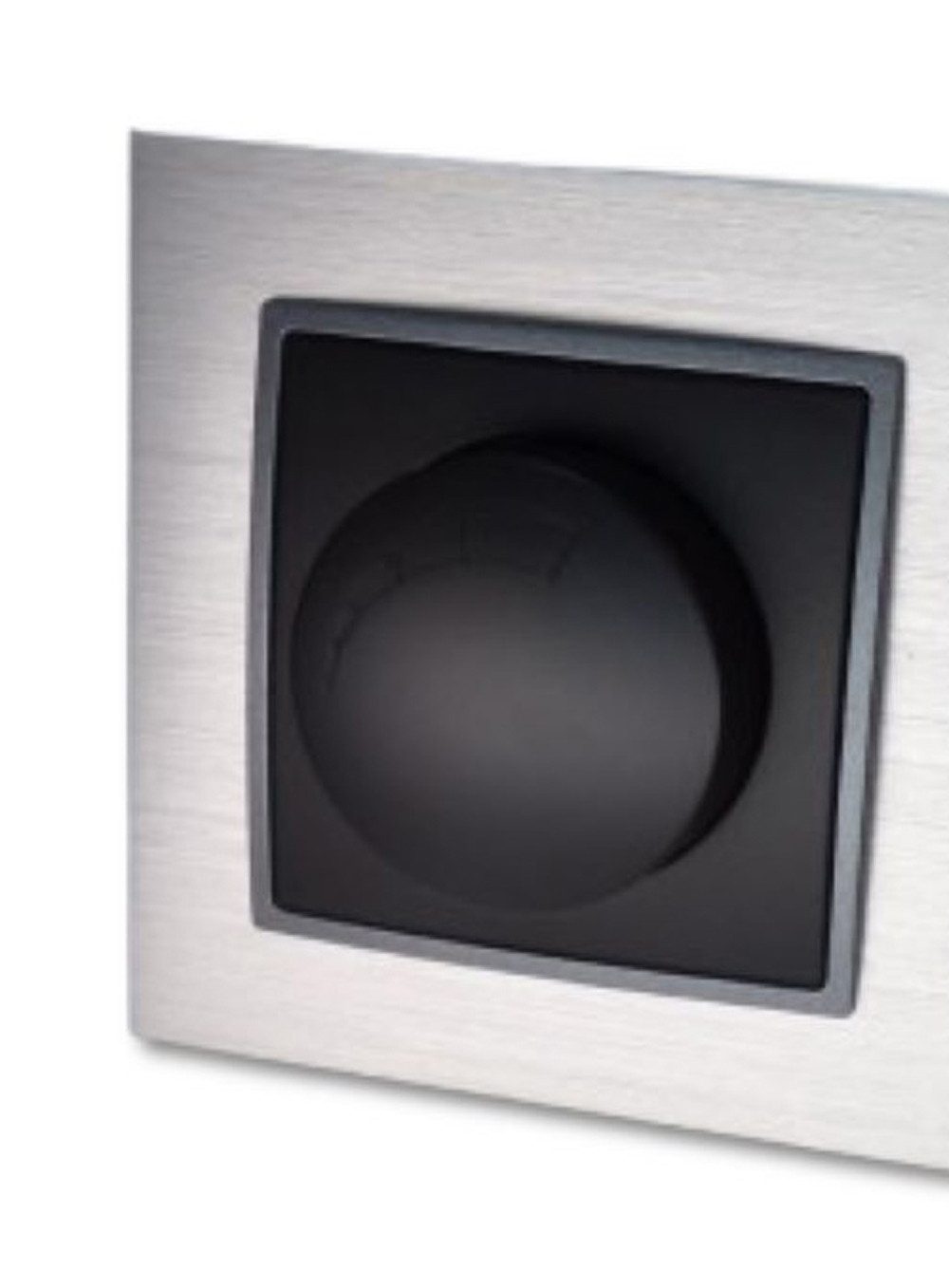 Lichtideen Переключатель 2545 ABELKA ALU schwarz Dimmer für Elektronik Verbrauch (Taster, Переключатель, Anennendose, Steckdose mit USB lieferbar)