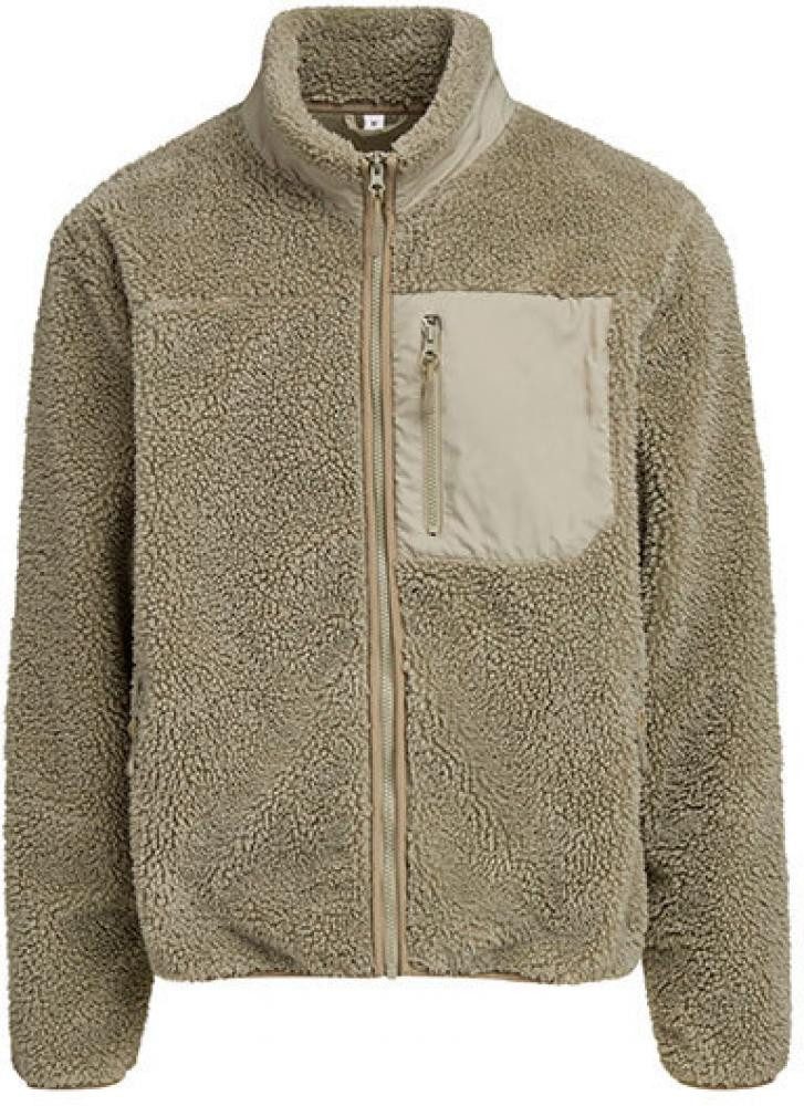 Build Your Brand Outdoorjacke Bonded Sherpa Jacket Teddy-Jacke Unisex