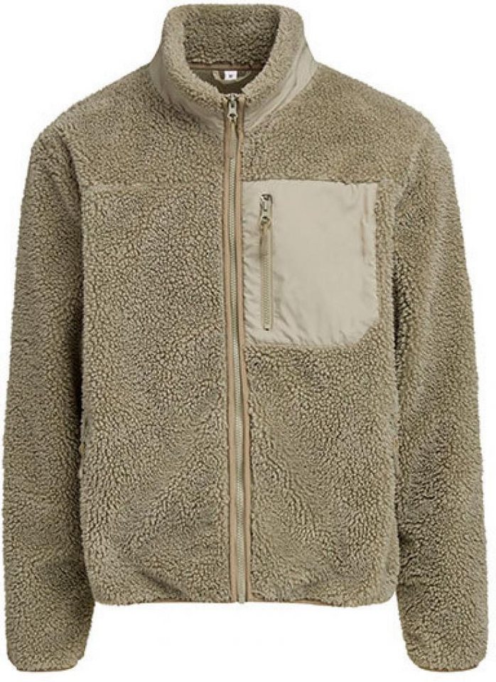 Build Your Brand Outdoorjacke Bonded Sherpa Jacket Teddy-Jacke Unisex