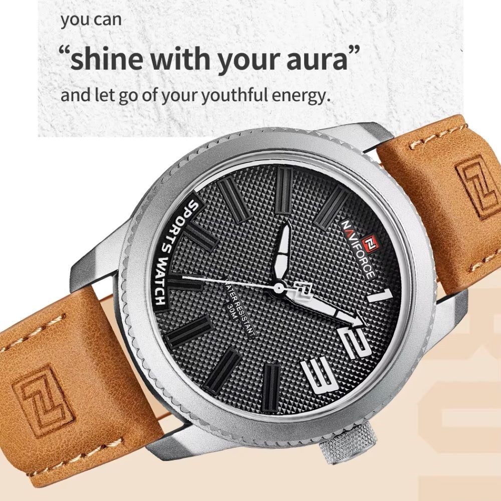 Tidy Quarzuhr NF 9202 Business Herrenuhr stilvoll und sportlich NF 9202