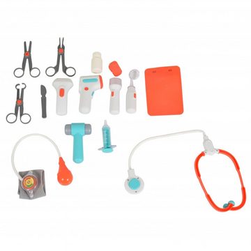 Moni Spielzeug-Arztkoffer Kinder Spielzeug Arztwagen, Melodien, Spritze, Stethoskop, Taschenlampe