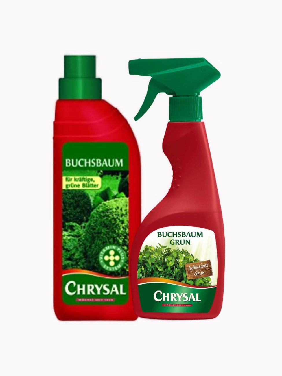 Chrysal Pflanzendünger Buchsbaum Pflege-Set 2 tlg, 2-St., 2 Flaschen a) 500 ml