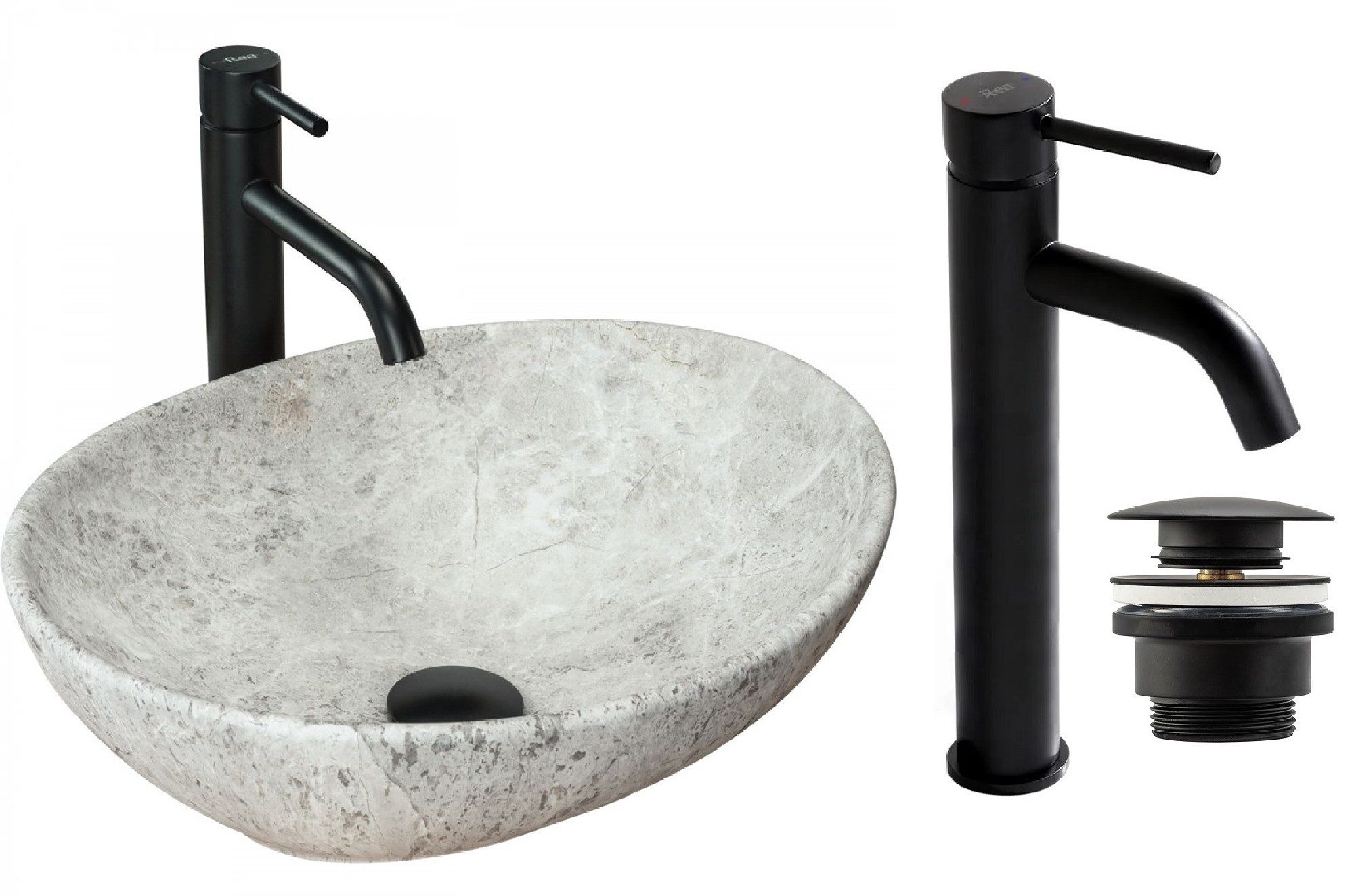 GTM Design Aufsatzwaschbecken Modern Waschbecken ohne günstig online kaufen