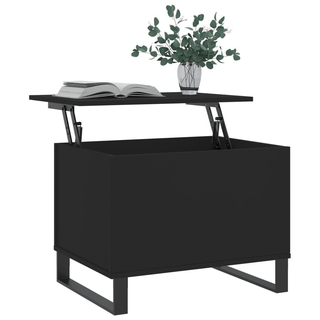 vidaXL Couchtisch Couchtisch Schwarz 60x44,5x45 cm günstig online kaufen