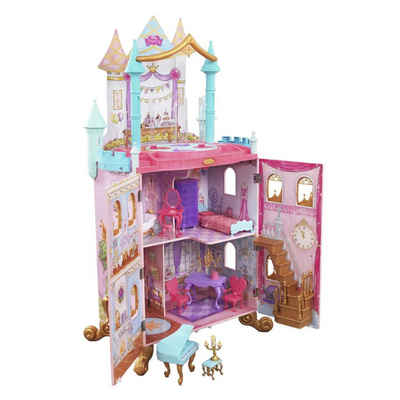 KidKraft® Puppenhaus KidKraft Puppenhaus Dance & Dream Castle, Disney Princess rosa, (1-tlg)