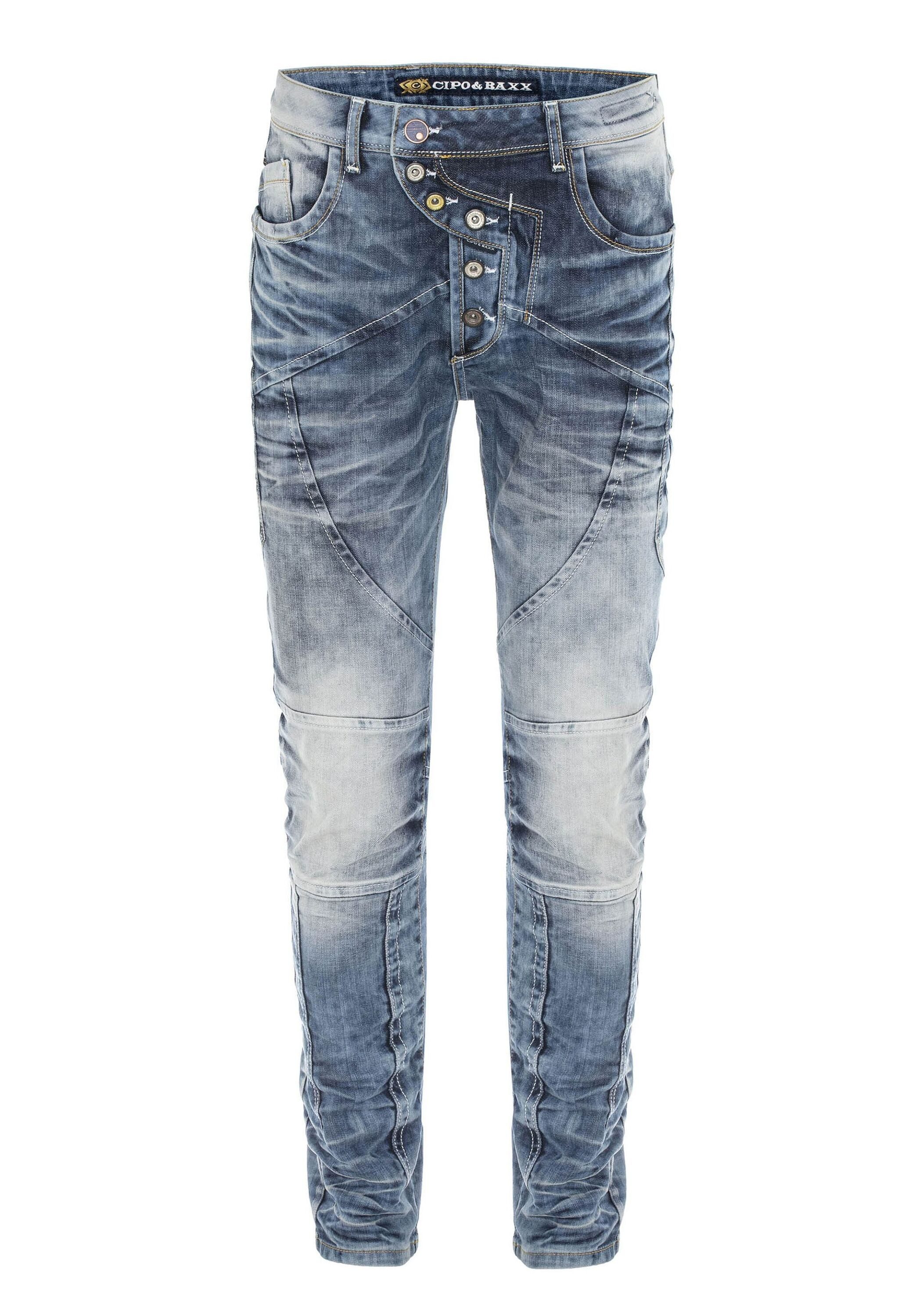 Cipo & Baxx 5-Pocket-Jeans Jeans in Regular-Fit, CD-346 günstig online kaufen