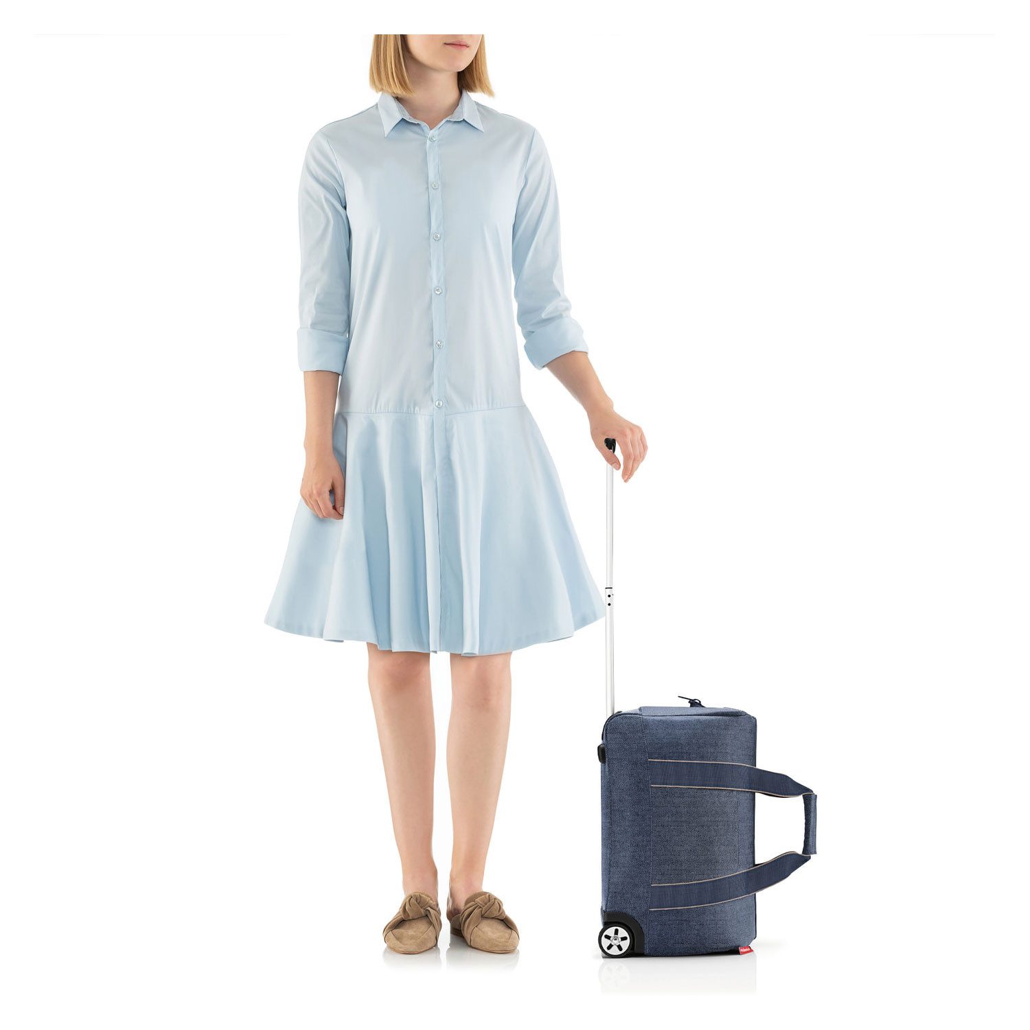 REISENTHEL® Reisetasche allrounder trolley, 2-fach höhenverstellbare Teleskopstange - wasserabweisendes Material