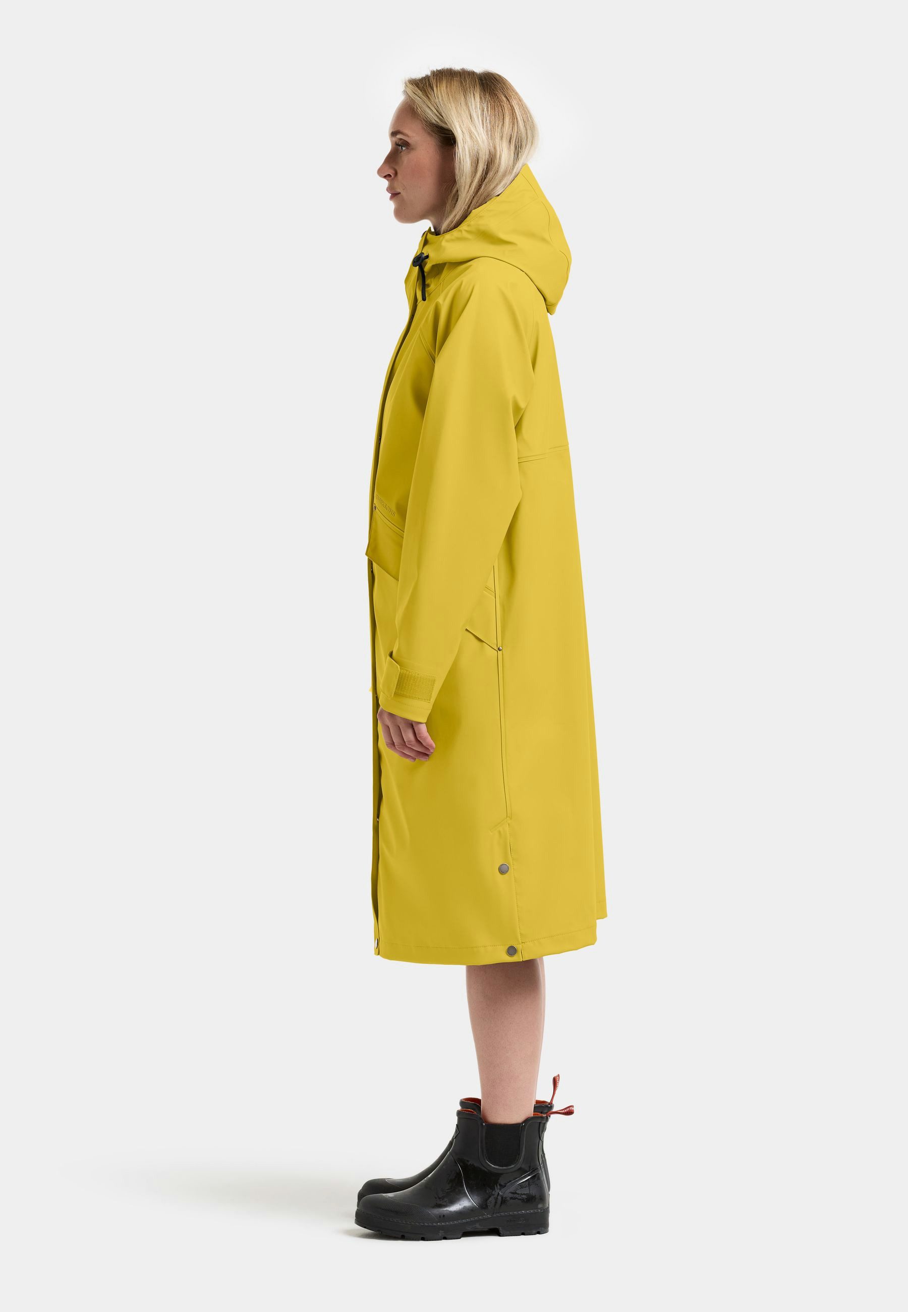 Didriksons Regenmantel Damen Regenjacke Wasserdicht MELINDA mit Kapuze mit Taschen