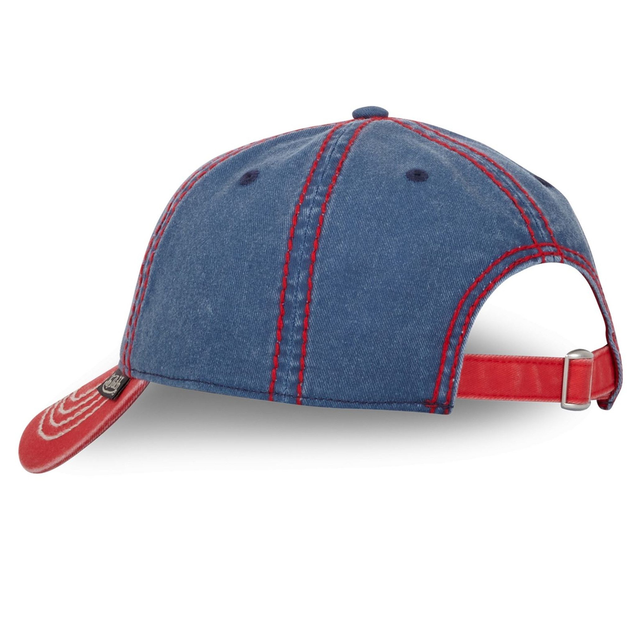 Von Dutch Baseball Cap Von Dutch Originals Dad Cap - Baseball VINTAGE CIRCLE Blue/Red (Basecap, Basecap, Dad Cap) Vintage Look