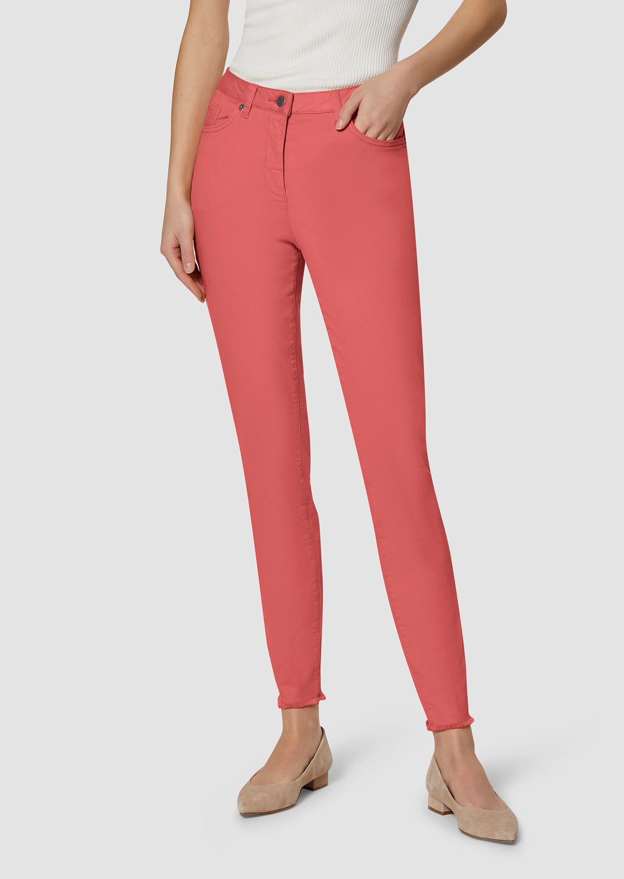 MADELEINE Gerade Jeans Mid Waist Skinny-Hose günstig online kaufen