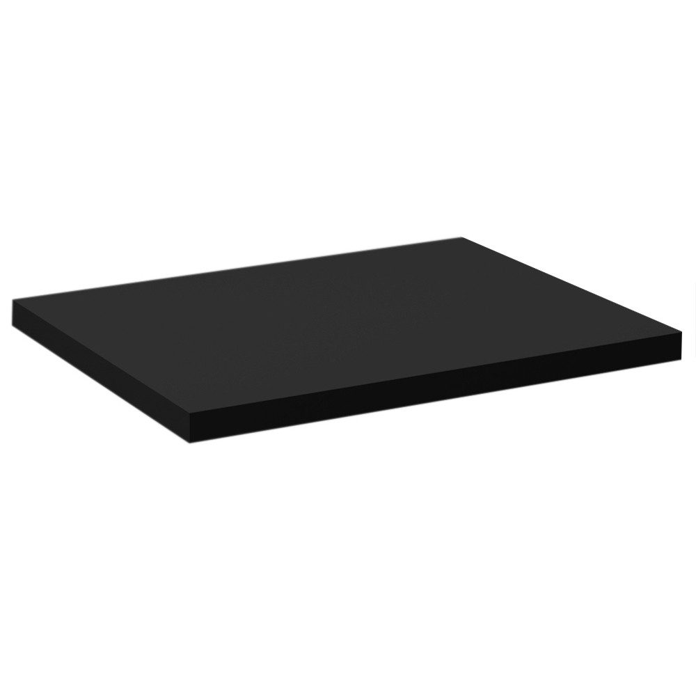 Lomadox Waschtischplatte NEWPORT-56-BLACK, 50cm, in schwarz günstig online kaufen