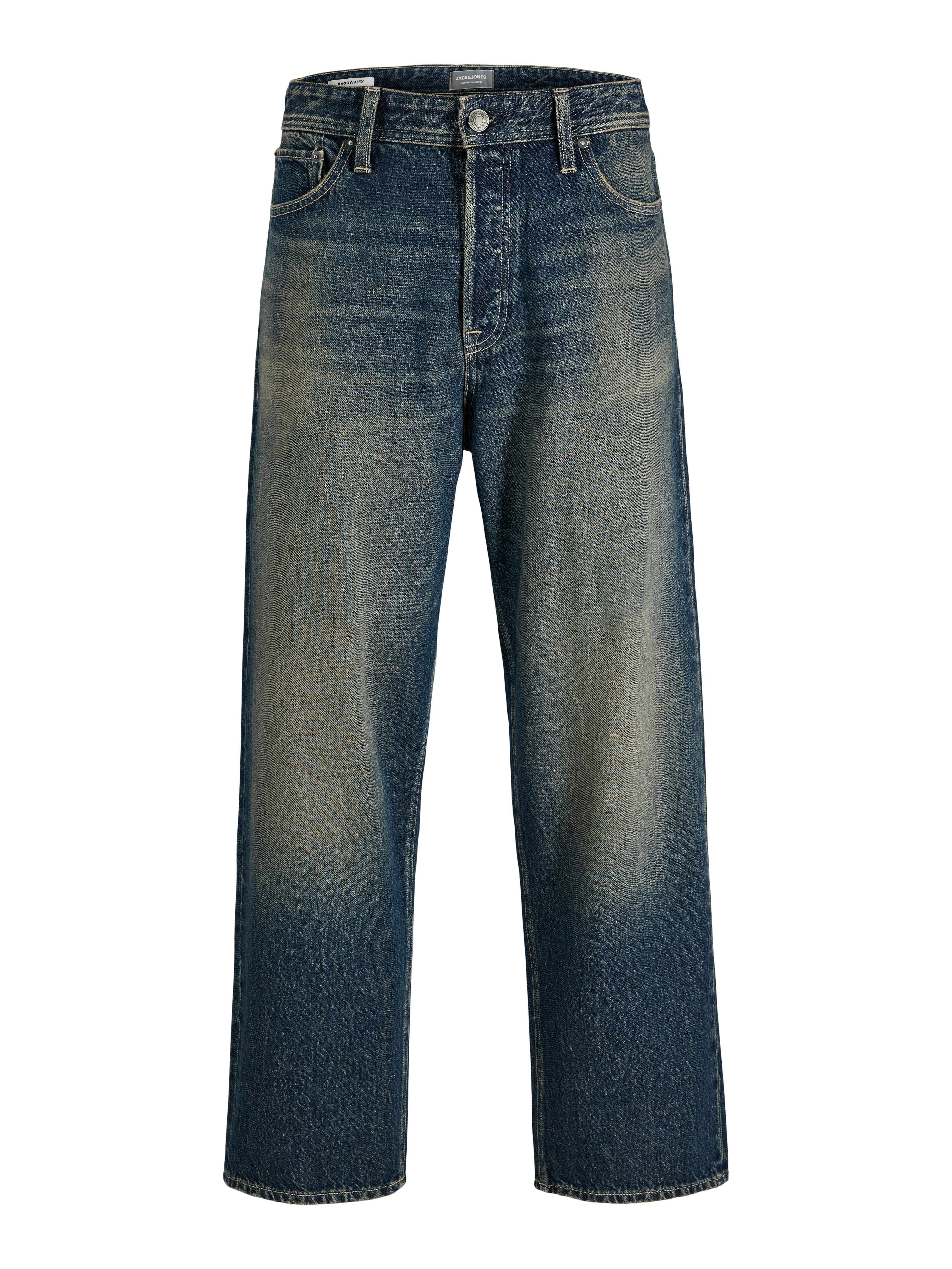 Relax-fit-Jeans JJIALEX JJORIGINAL SBD 882 SN