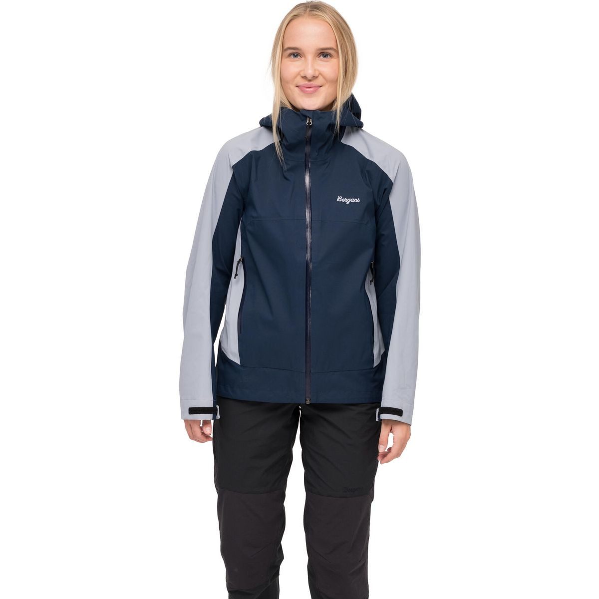 Bergans Outdoorjacke Vaagaa Allround 3L Shell Jacket Women Wind- und wasserdichte Damen-Shelljacke mit hoher Atmungsaktivität