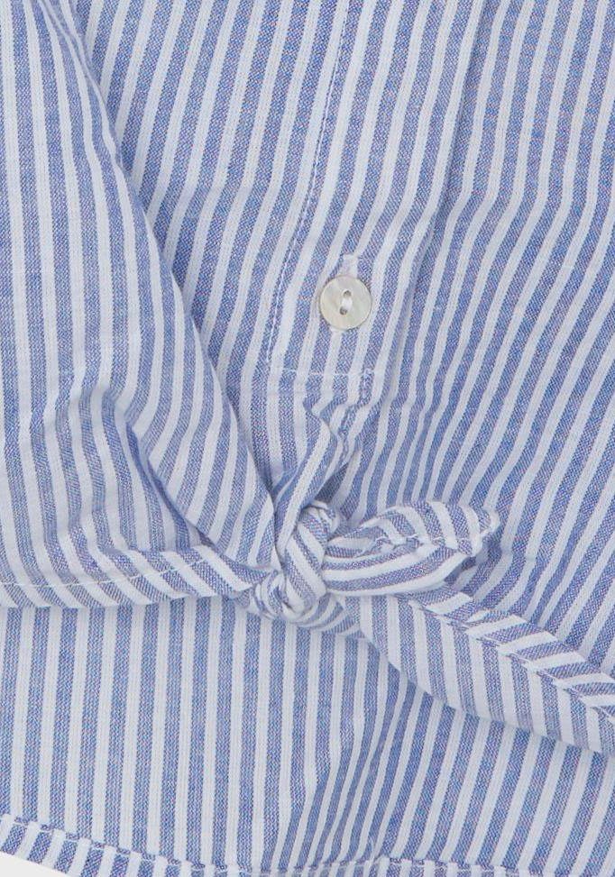 Name It Kurzarmbluse NKFFEMMA CAPSL SHIRT NOOS mit Knotendetail vorne am Saum – Bild 4 von 5