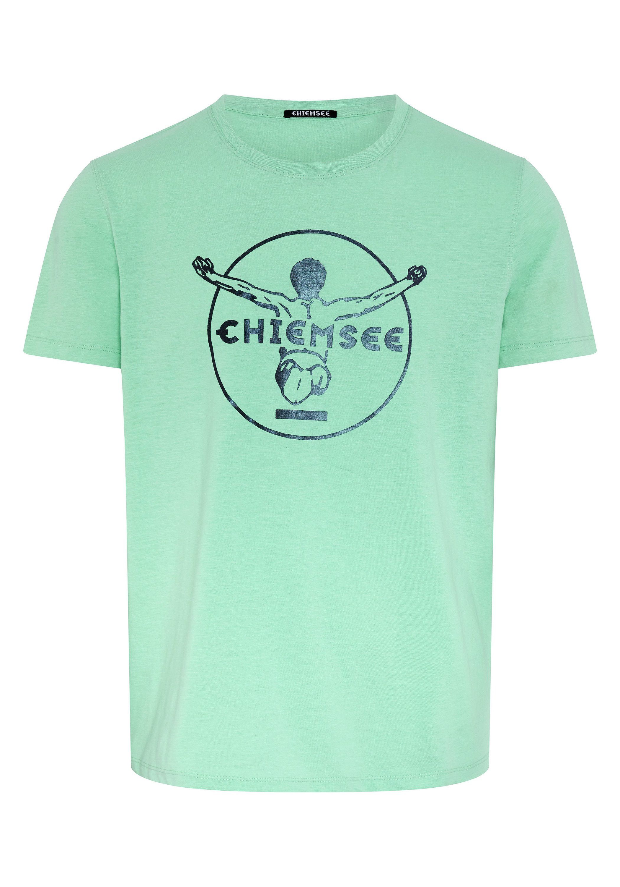 T-Shirt Ocean gedrucktem Label-Symbol mit 1 Print-Shirt Chiemsee Wave