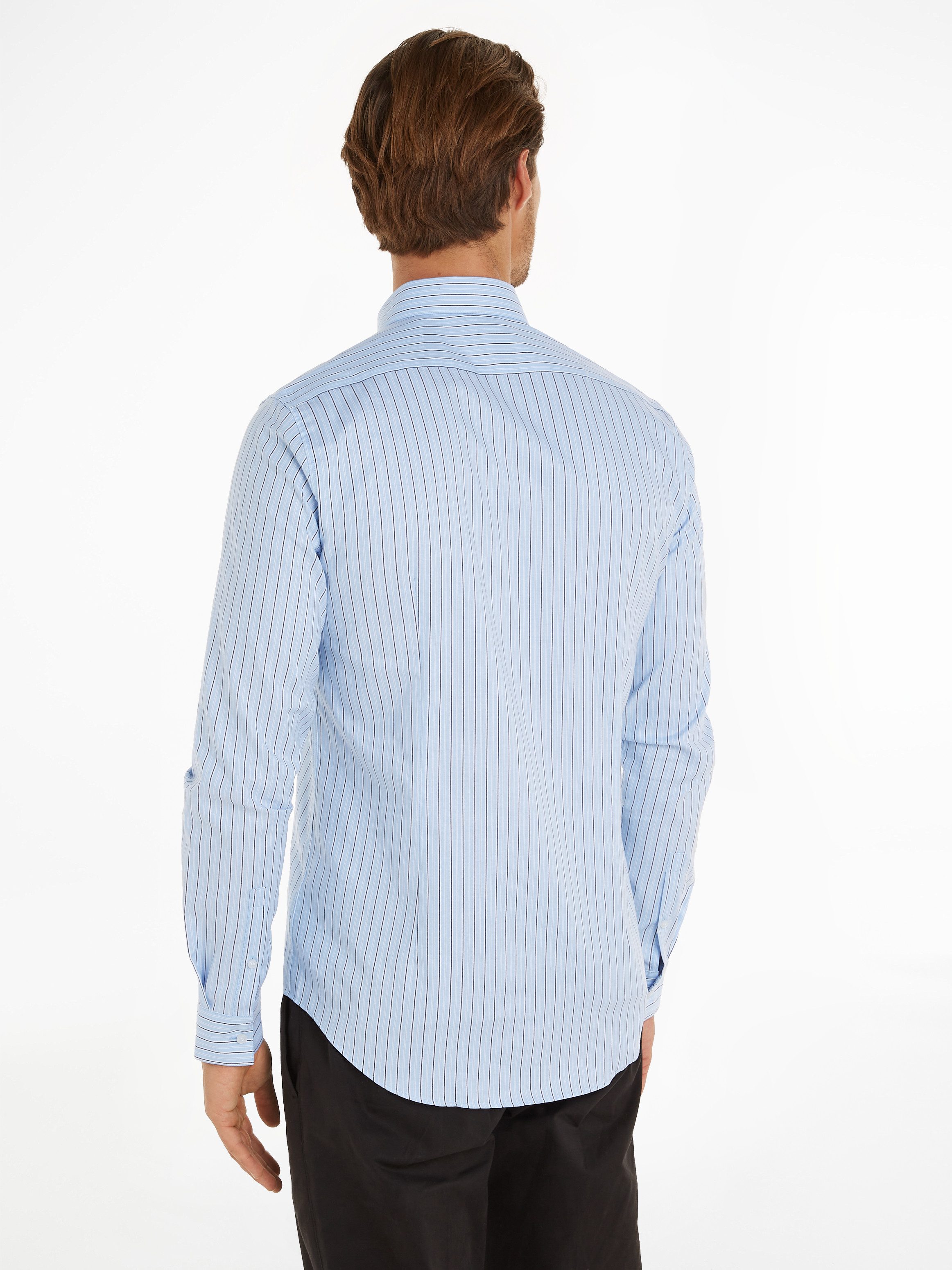 Calvin Klein Langarmhemd OXFORD 2 TONES günstig online kaufen