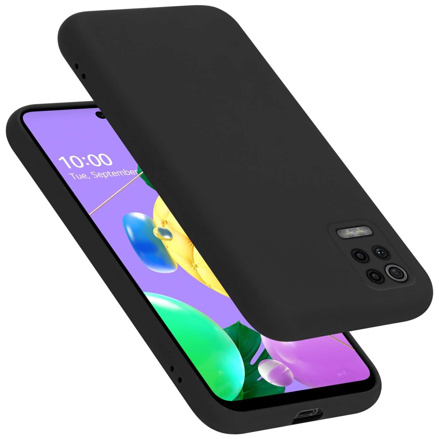 Cadorabo Handyhülle für LG K52 / K62 / Q52 Hülle LG K52 / K62 / Q52, Flexible Hülle TPU Silikon Schutzhülle Back Cover Case