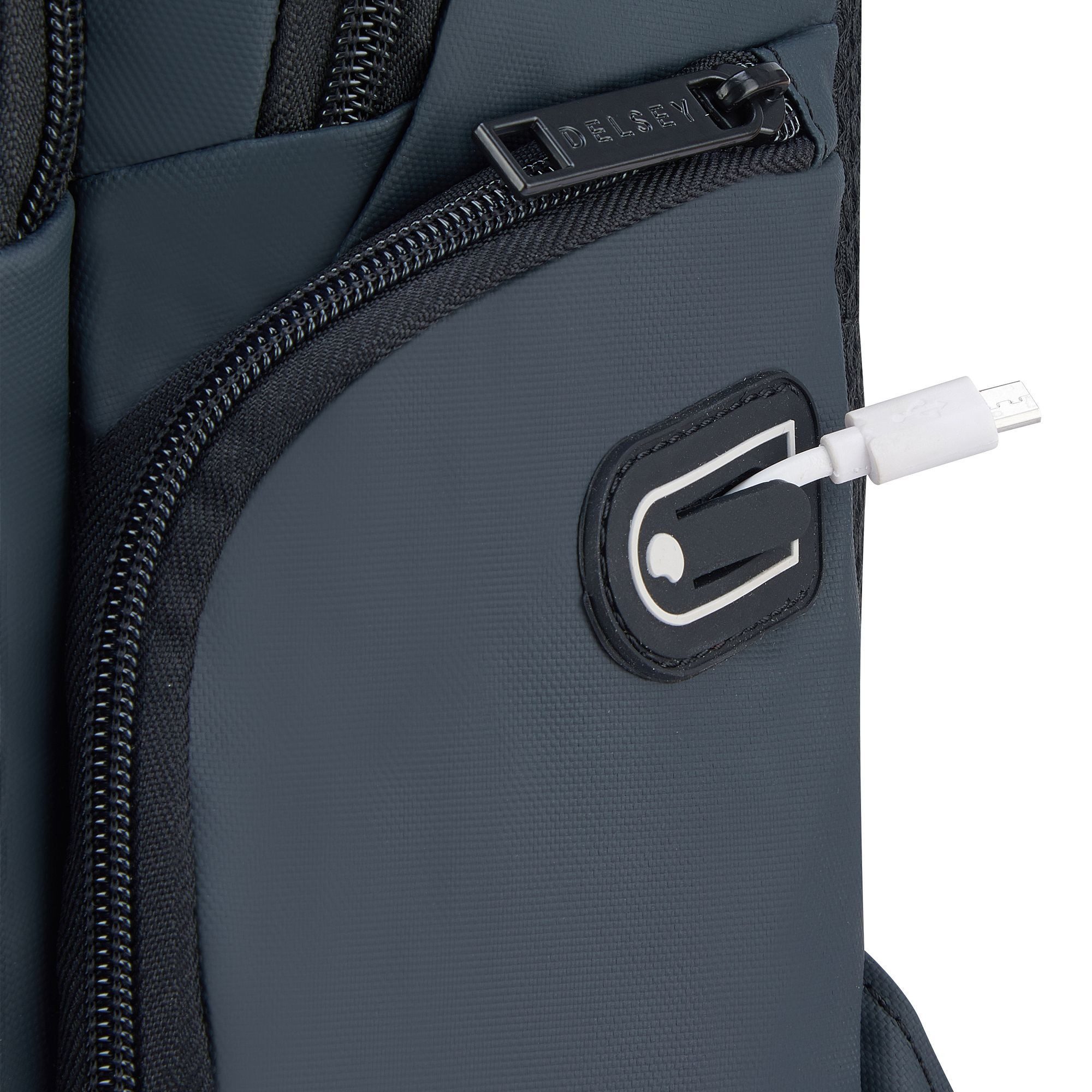 Delsey Paris Laptoprucksack Parvis Plus, Polyester