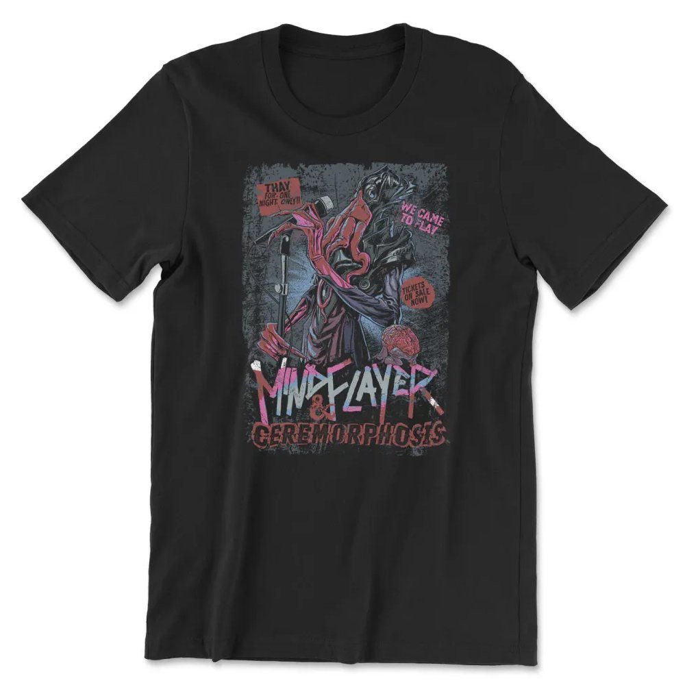 DUNGEONS & DRAGONS T-Shirt Mindflayer & Ceremorphosis T-Shirt