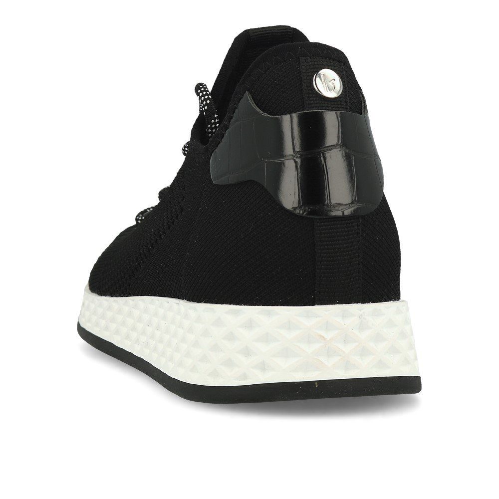 La Strada La Strada 1904006 Sneaker Black Knitted + PU Sneaker