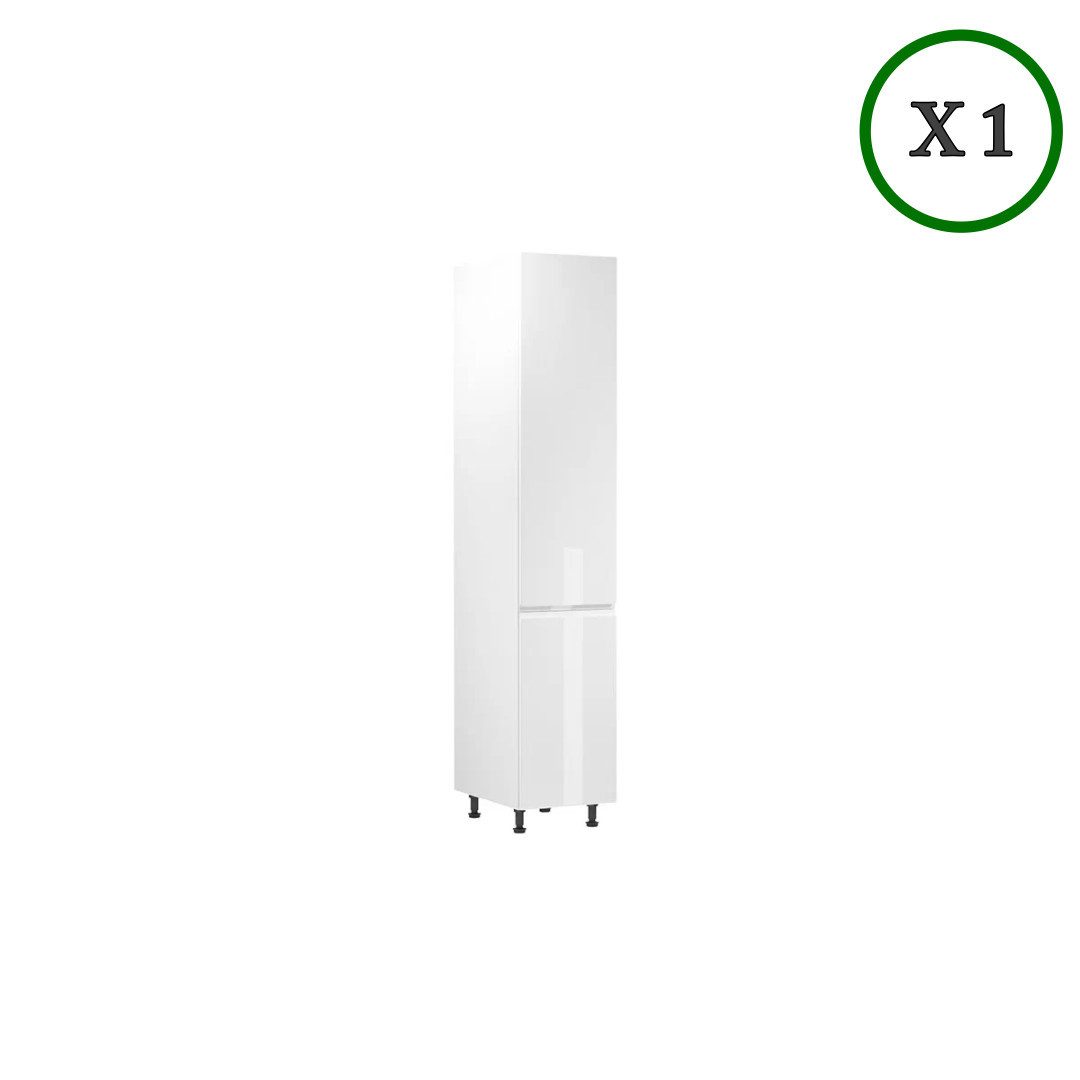 ROYAL24_MARKT Küchenzeile K30-G280 - Aspen - Stilvoller Raum mit innovativen Lösungen, (Komplett Set), Zeitlos - Exklusiv - Top Qualität.