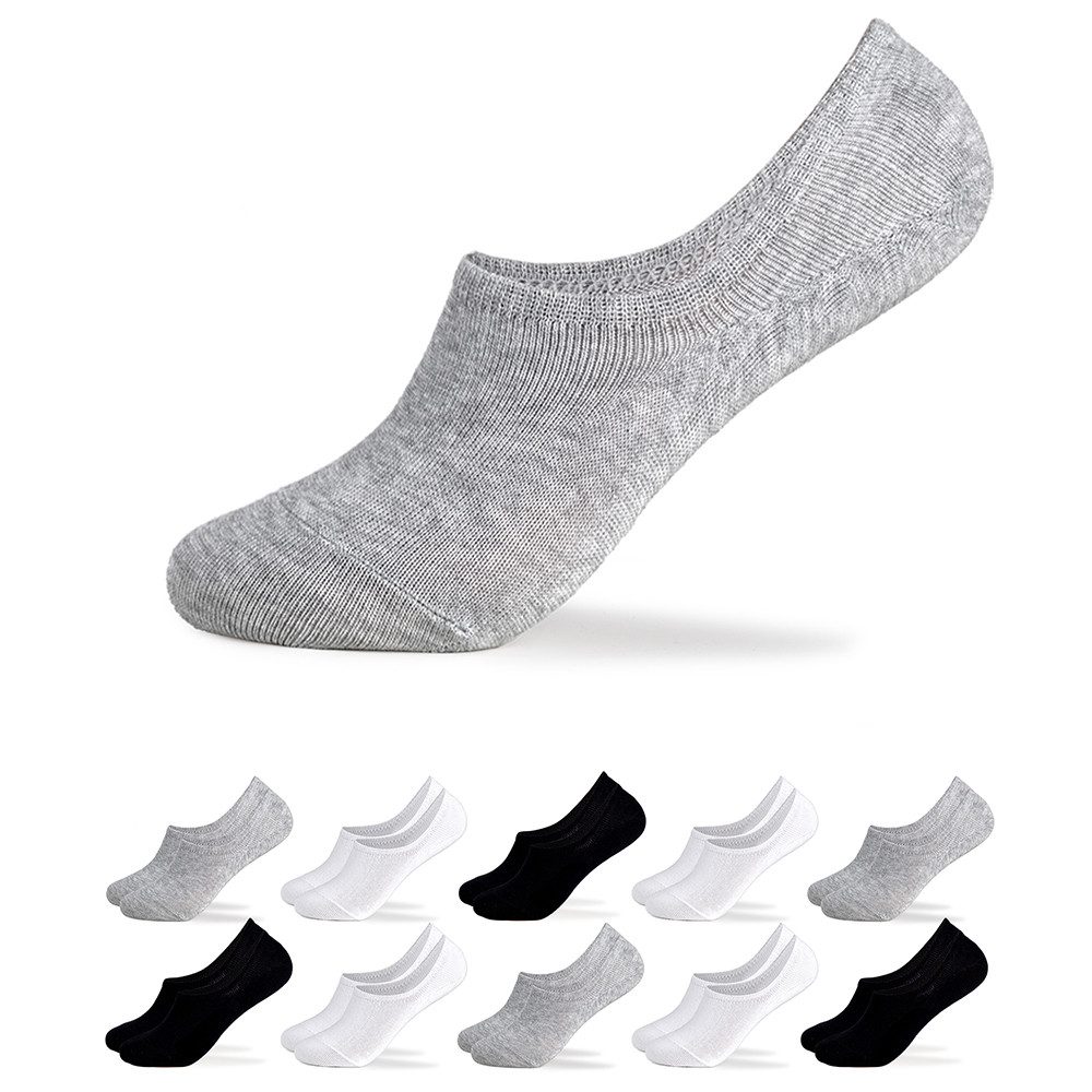 Füßlinge Damen Füsslinge 10er Pack (Modell: Susi)
