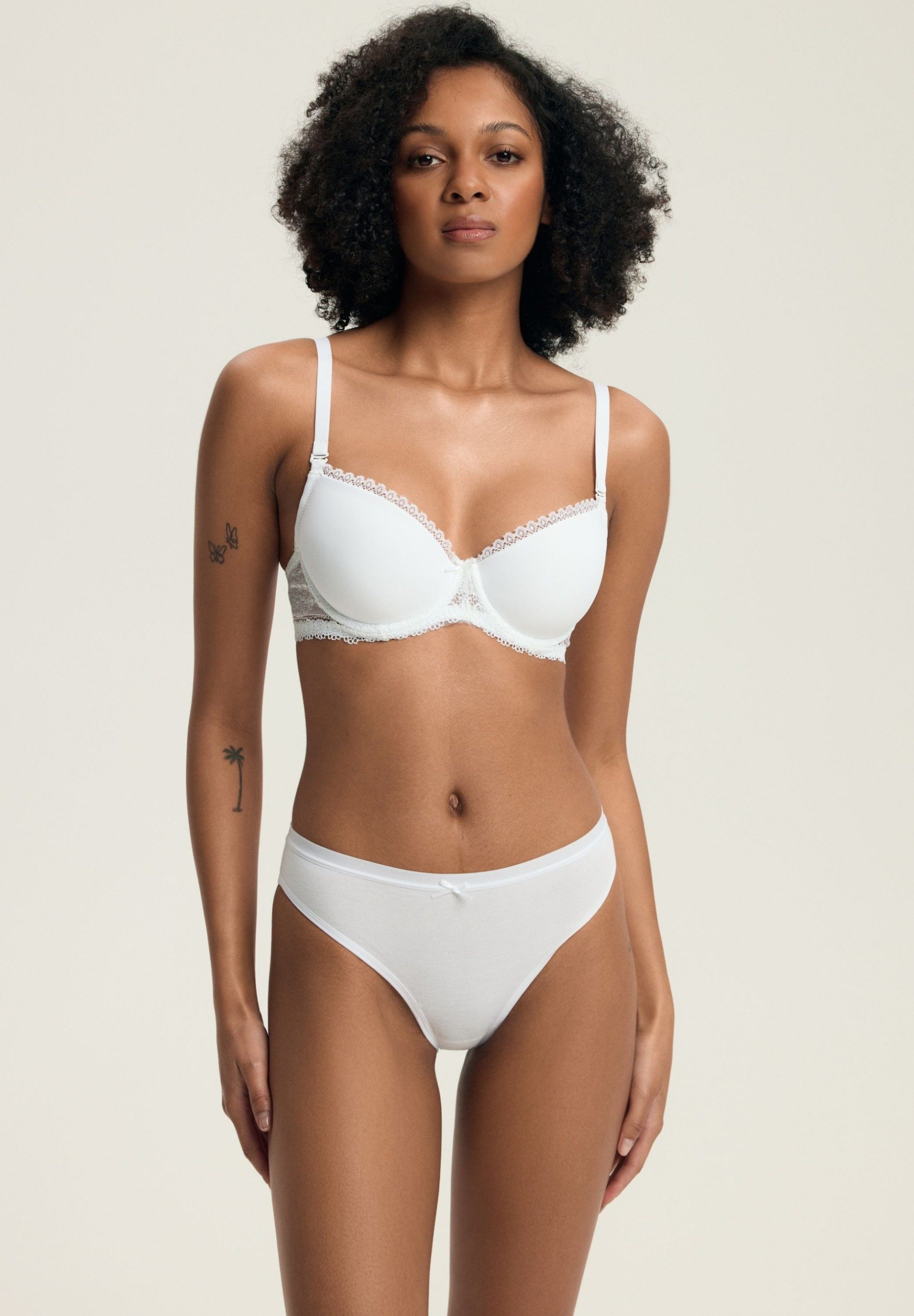 Henderson Push-up-BH Push-up-BH Julietta, glatte Cups, abnehmbare Träger