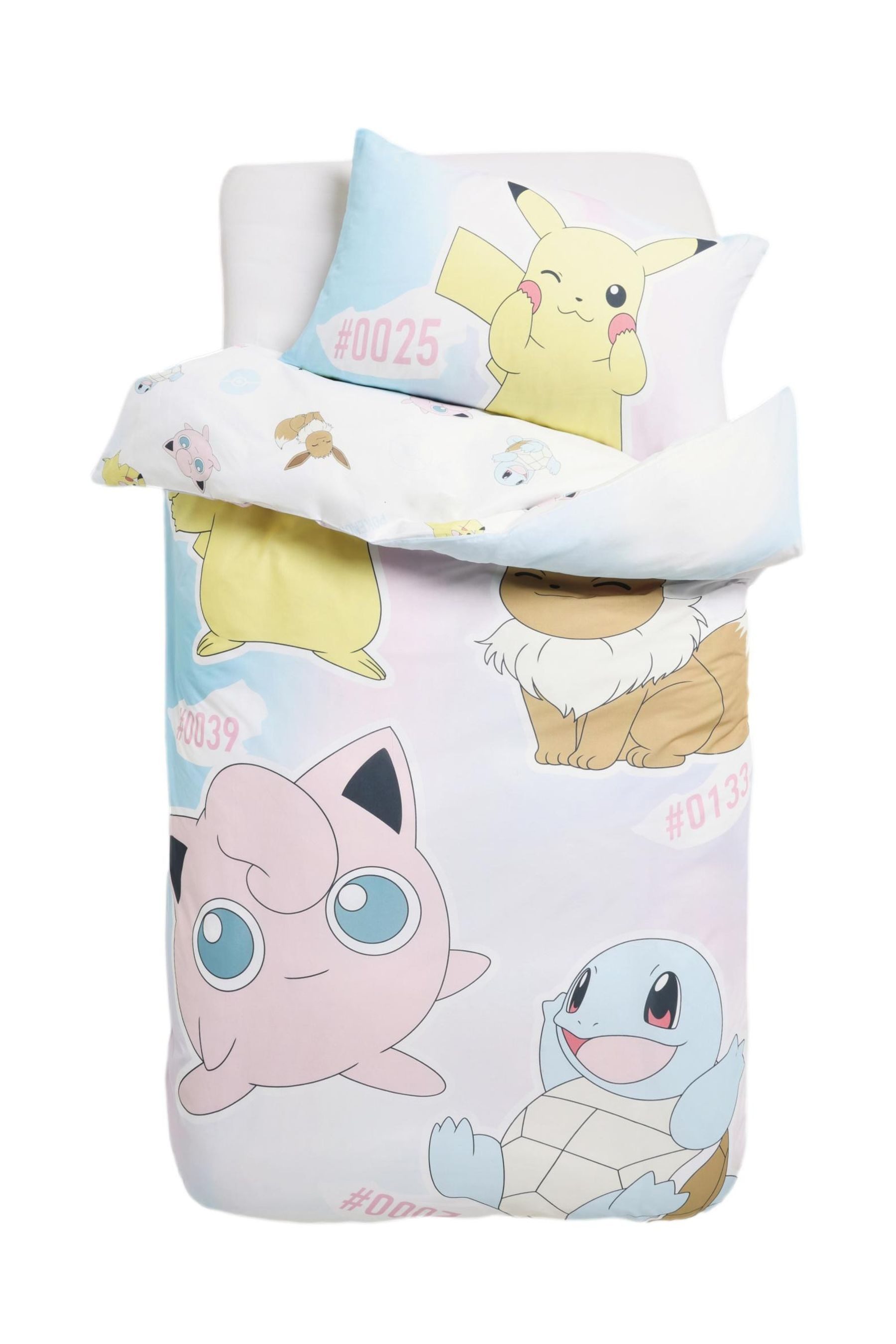 Next Bett-Set Pokemon Bettbezug und Kissenbezug im Set, Bezug: Baumwolle