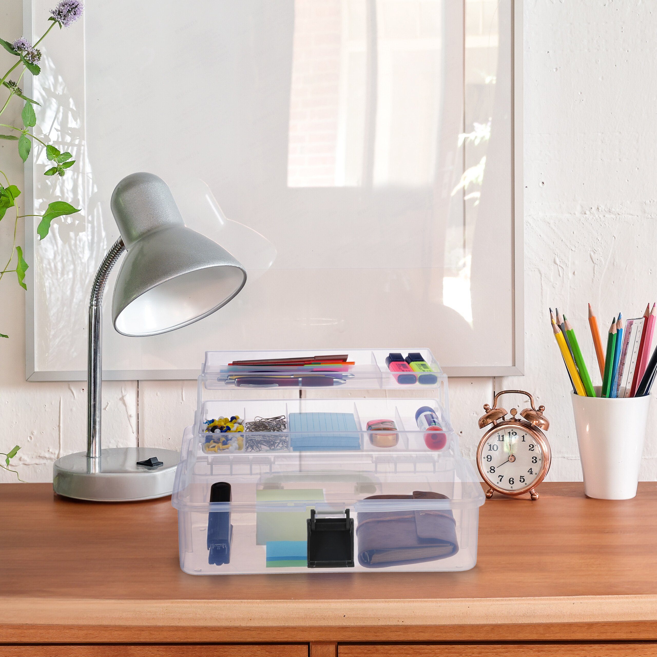 relaxdays Aufbewahrungsbox mit 9 Fäch, Schwarz günstig online kaufen