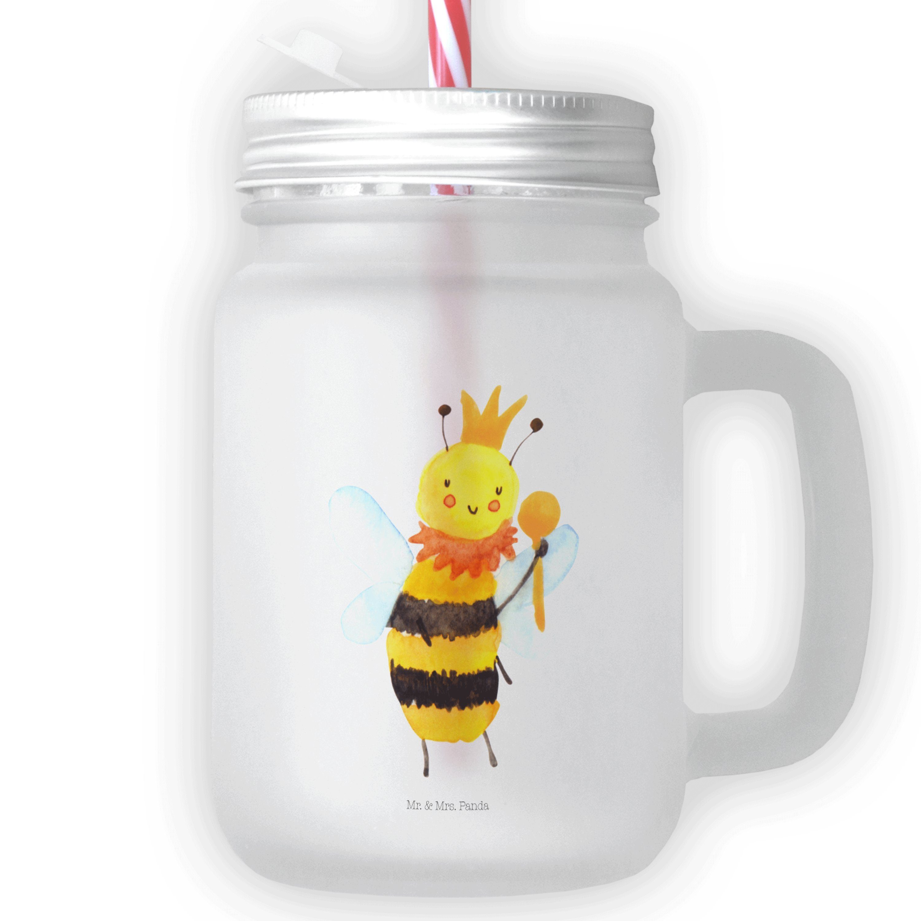 & Glas Mason Wespe, Einmachglas, König Mrs. - Geschenk, - Transparent Jar, Mr. Glas Premium Biene Panda