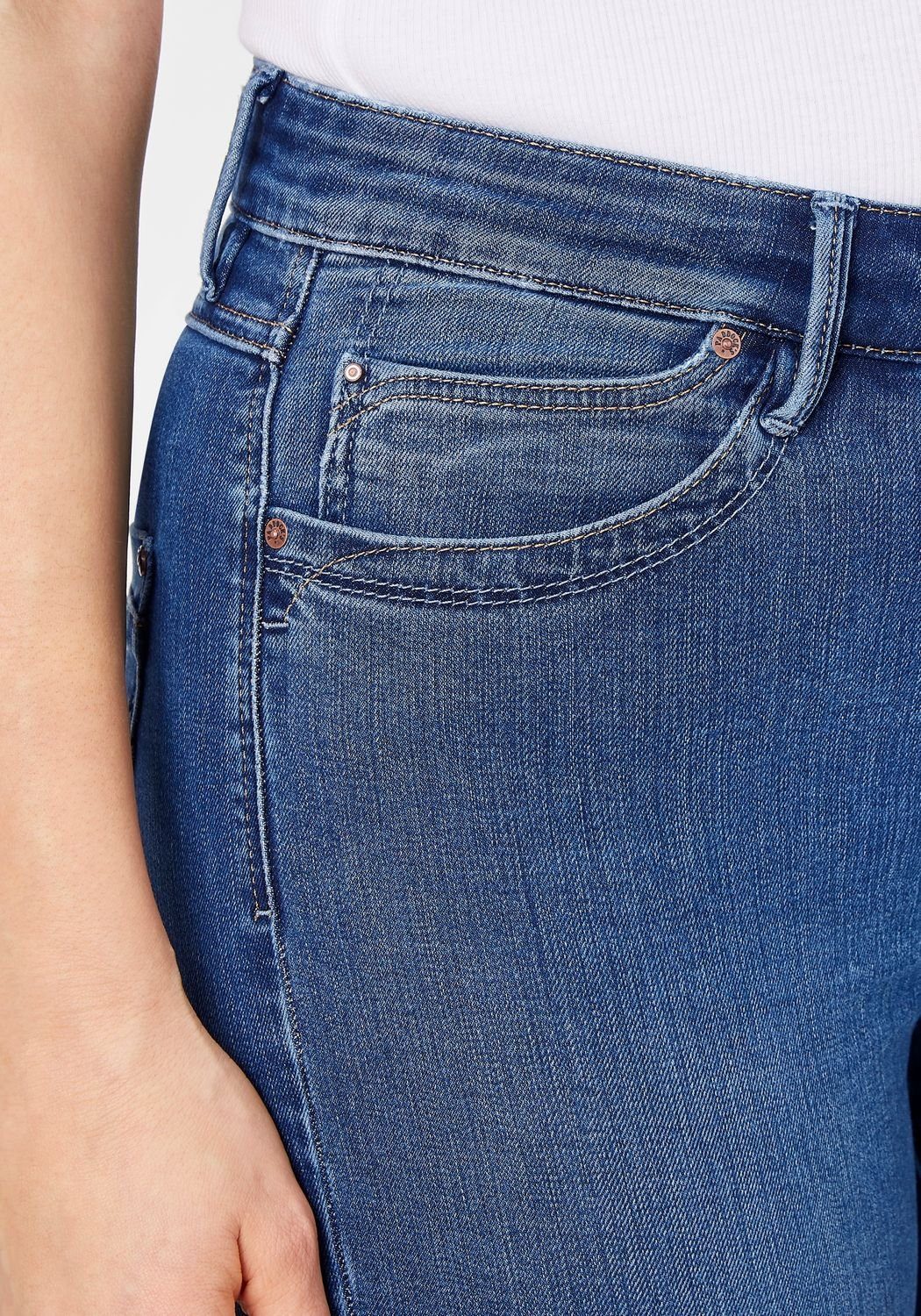 Paddock's Slim-fit-Jeans Stretch mit (5982) medium used stone PAT soft