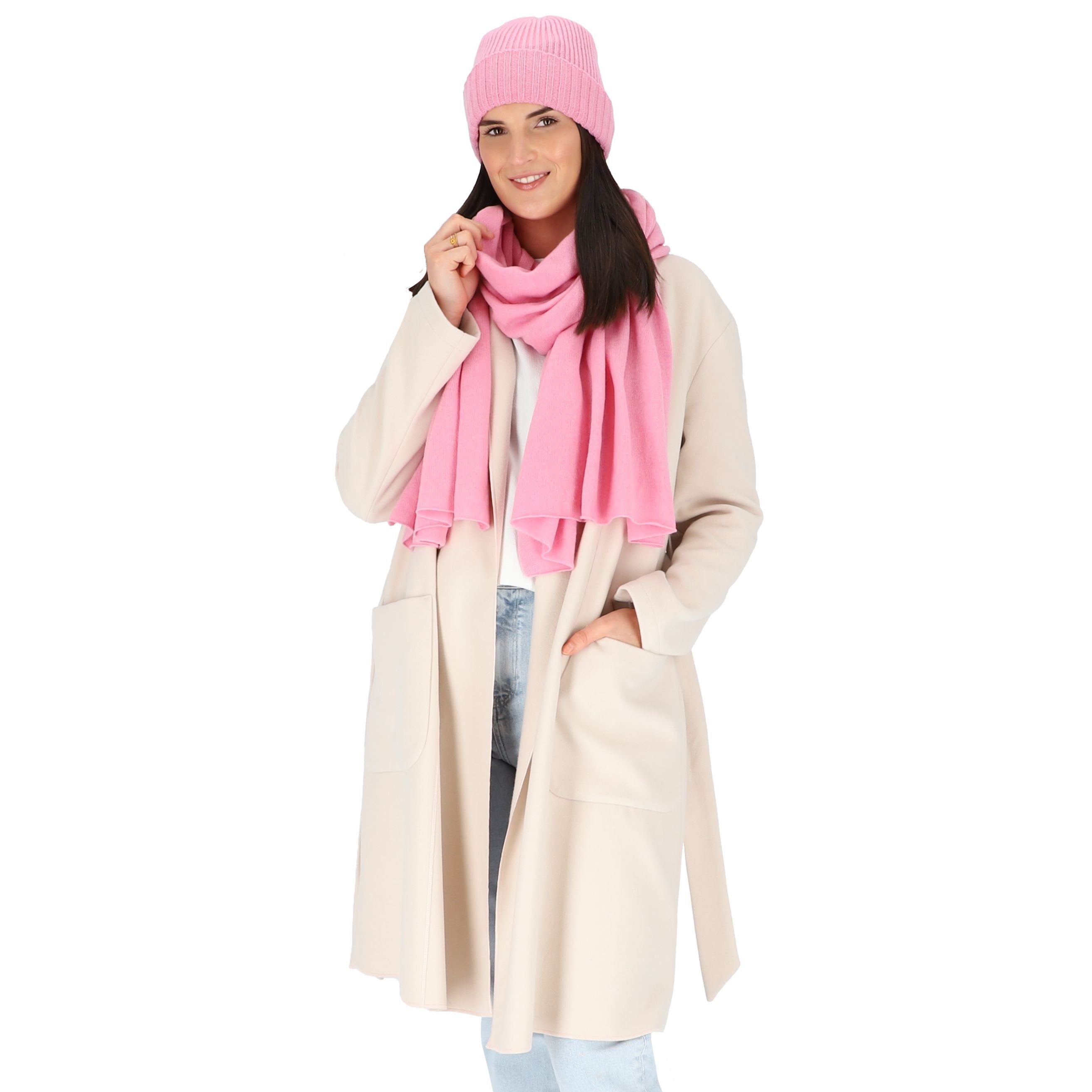 halsüberkopf Accessoires Strickschal Strickschal Wolle/Kaschmir, modischer günstig online kaufen