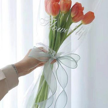 Lubgitsr Geschenkband Fischschwanzgarn Geschenkbänder Blumenstrauß Verpackungsbänder Für DIY