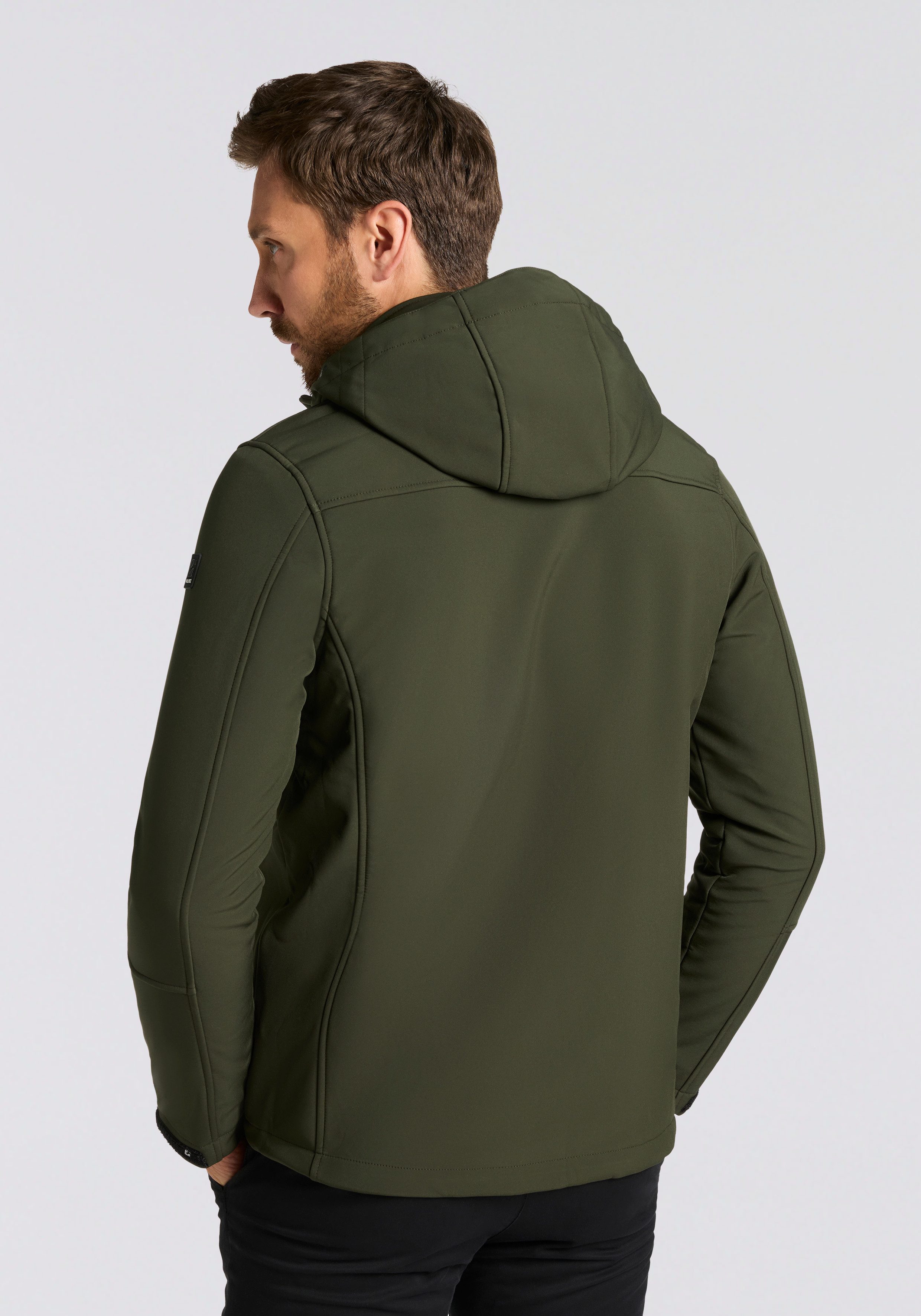 Killtec Softshelljacke KOW 79 MN SFTSHLL JCKT wasserabweisend mit 10.000 mm Wassersäule, atmungsaktiv