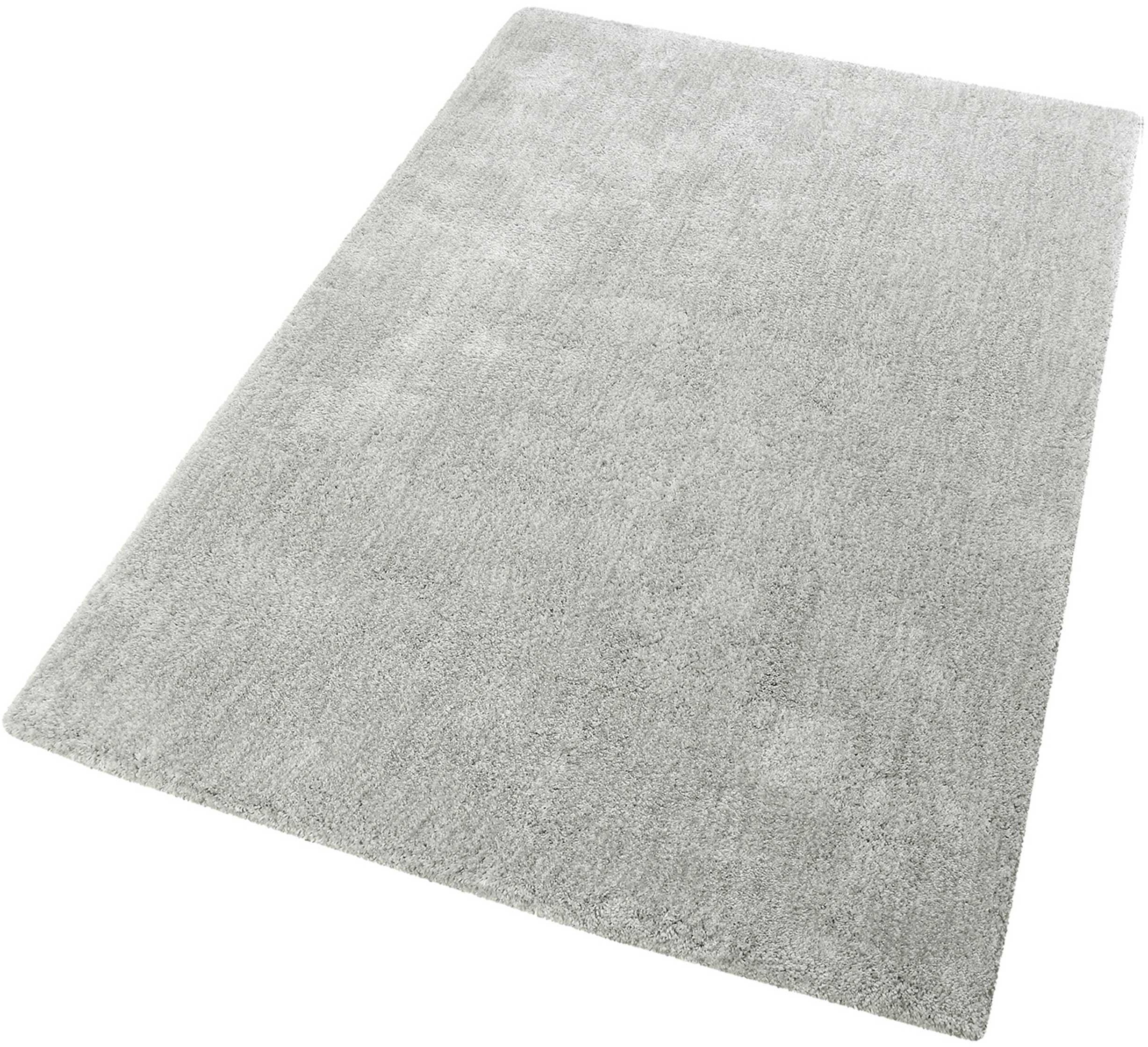 rechteckig, Wohnzimmer, Esprit, hellgrau/creme/meliert Farbauswahl, Hochflor große Hochflor-Teppich dichter sehr Relaxx, Höhe: weicher mm, 25