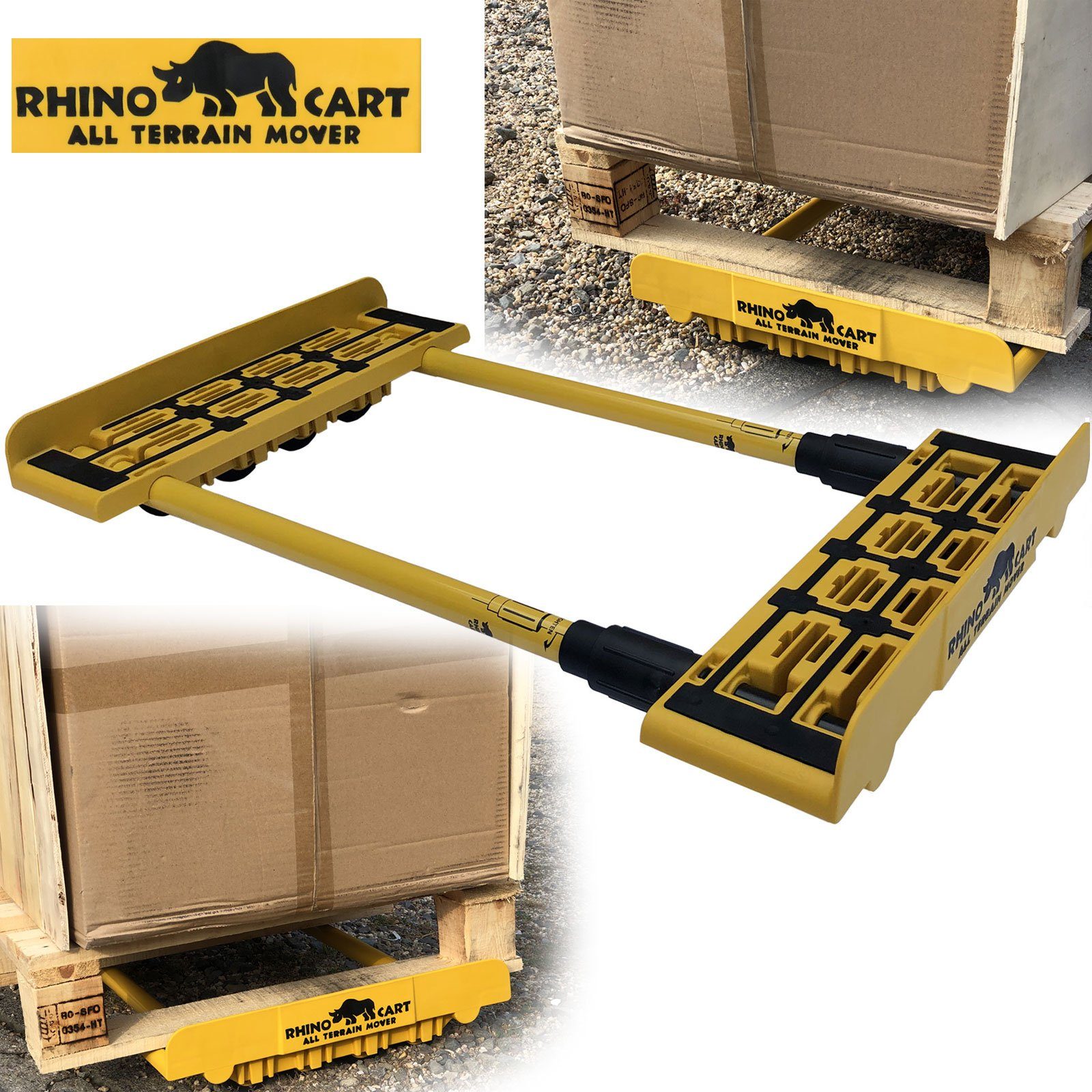 Ravendo Transportkarren Transportwagen Rhino Cart 500 Kg 142646, (1 Stück)