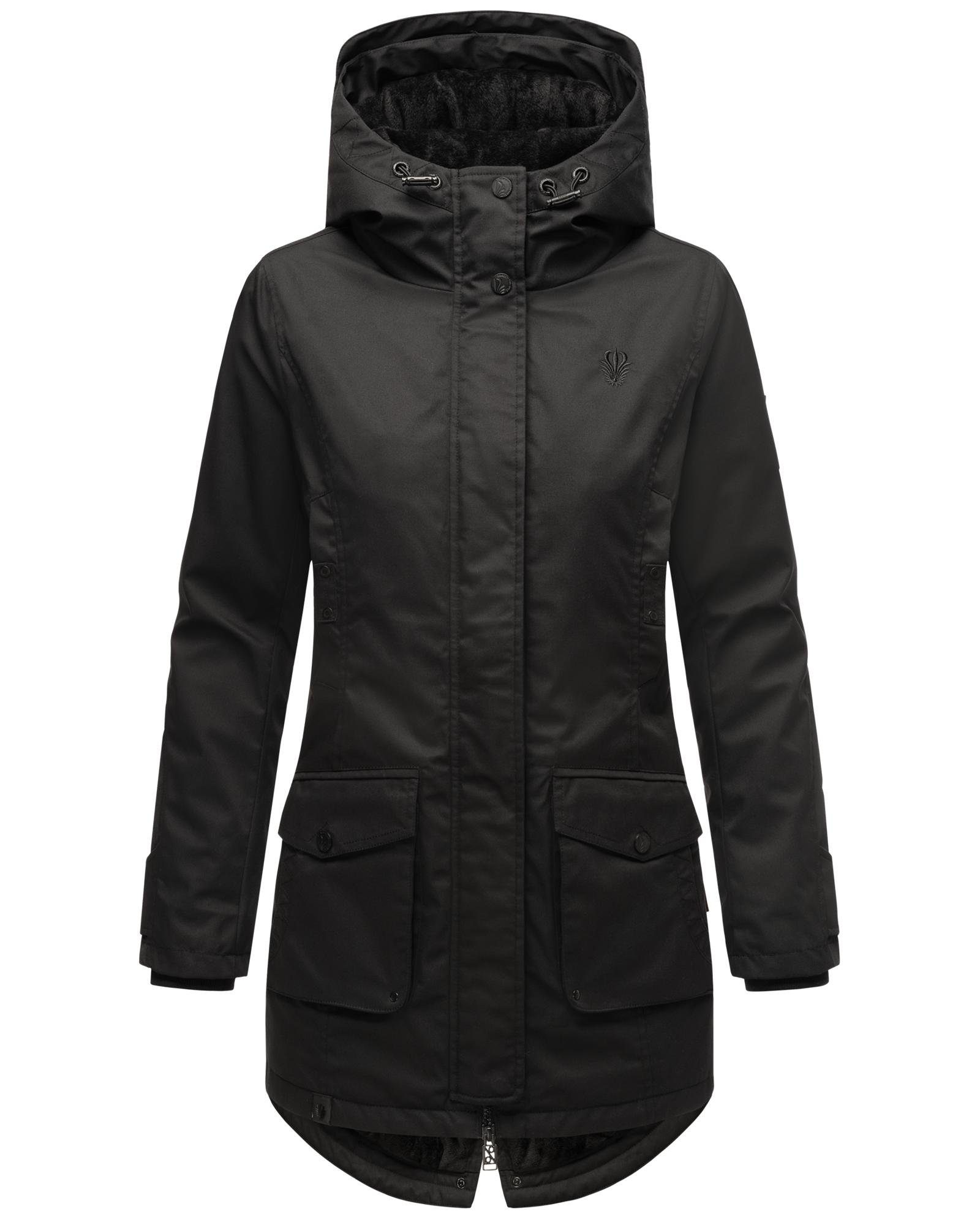 Navahoo Parka Brinjaa Modischer Winter Kurzmantel günstig online kaufen