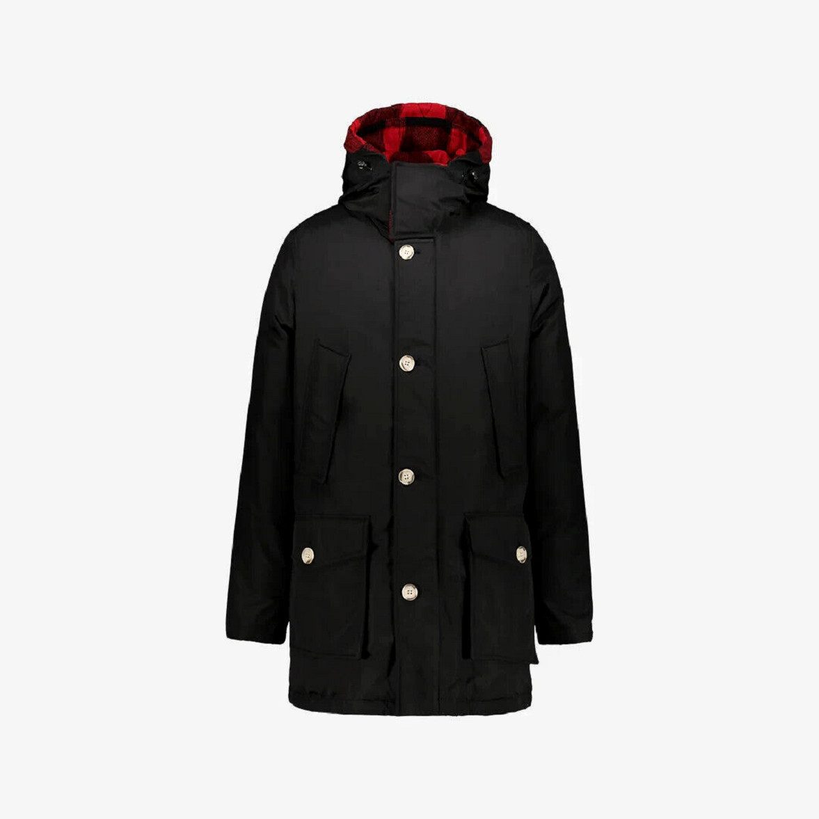 WOOLRICH Parka, Woolrich Reversible Wool Parka, Woolrich Herren Reversibel Parka. Reversibel