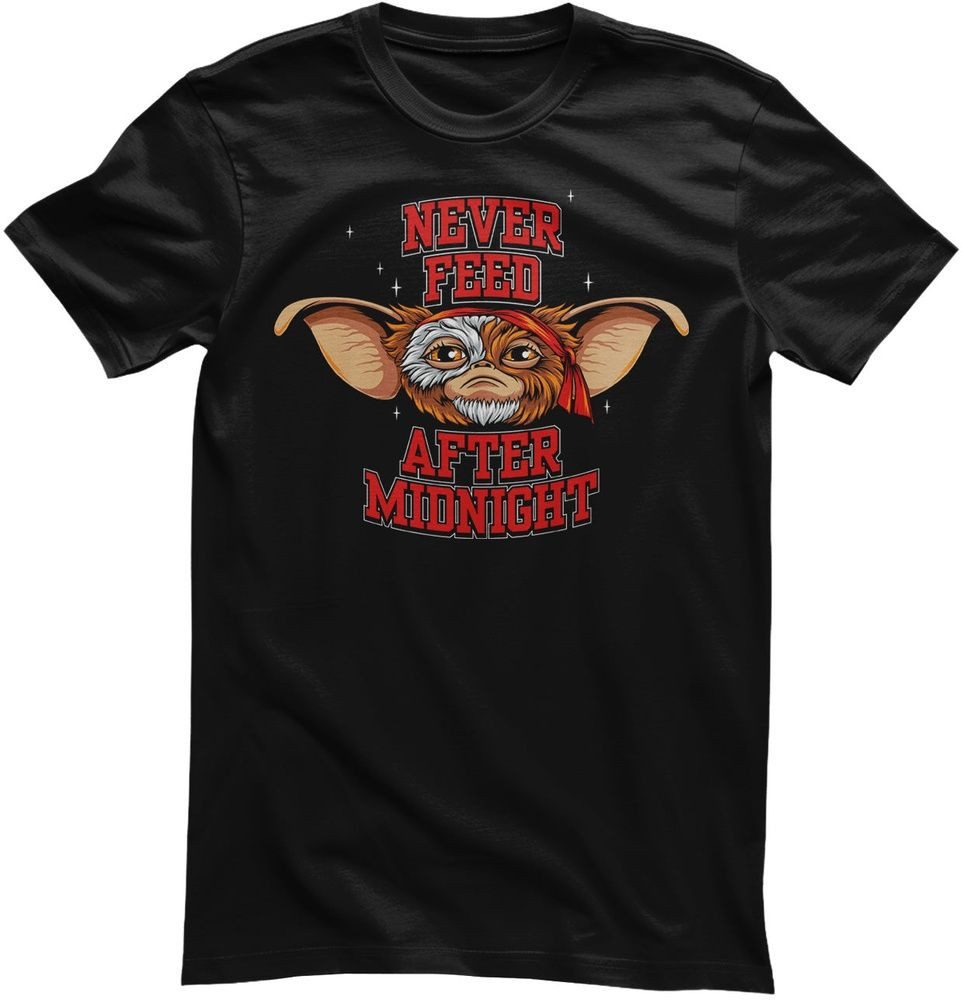 Gremlins T-Shirt Never Feed Gizmo After Midnight T-Shirt
