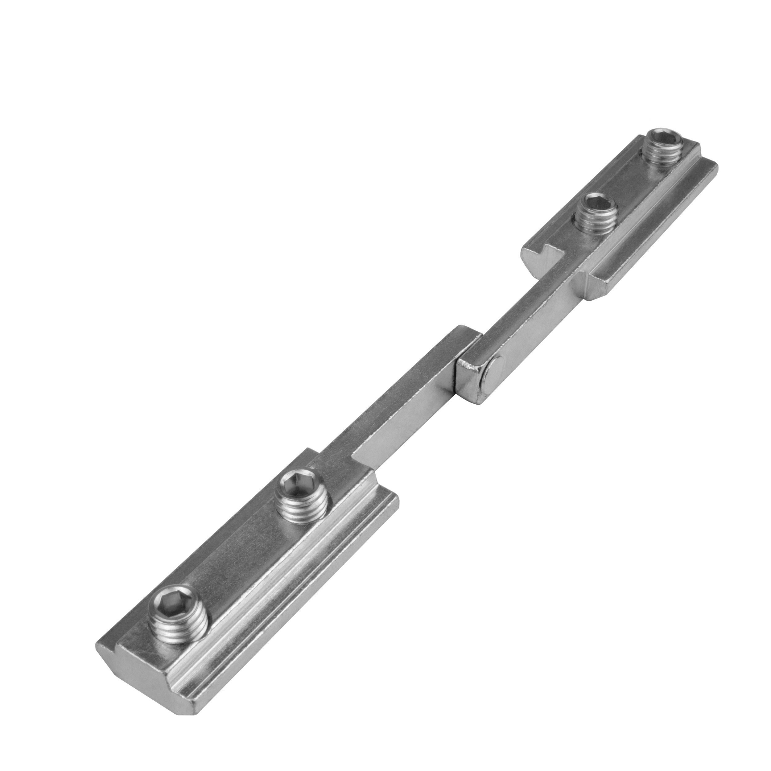 KLAK Profil Gelenkverbinder Profilverbinder Nut 10 Nutverbinder für Aluprofil 45er